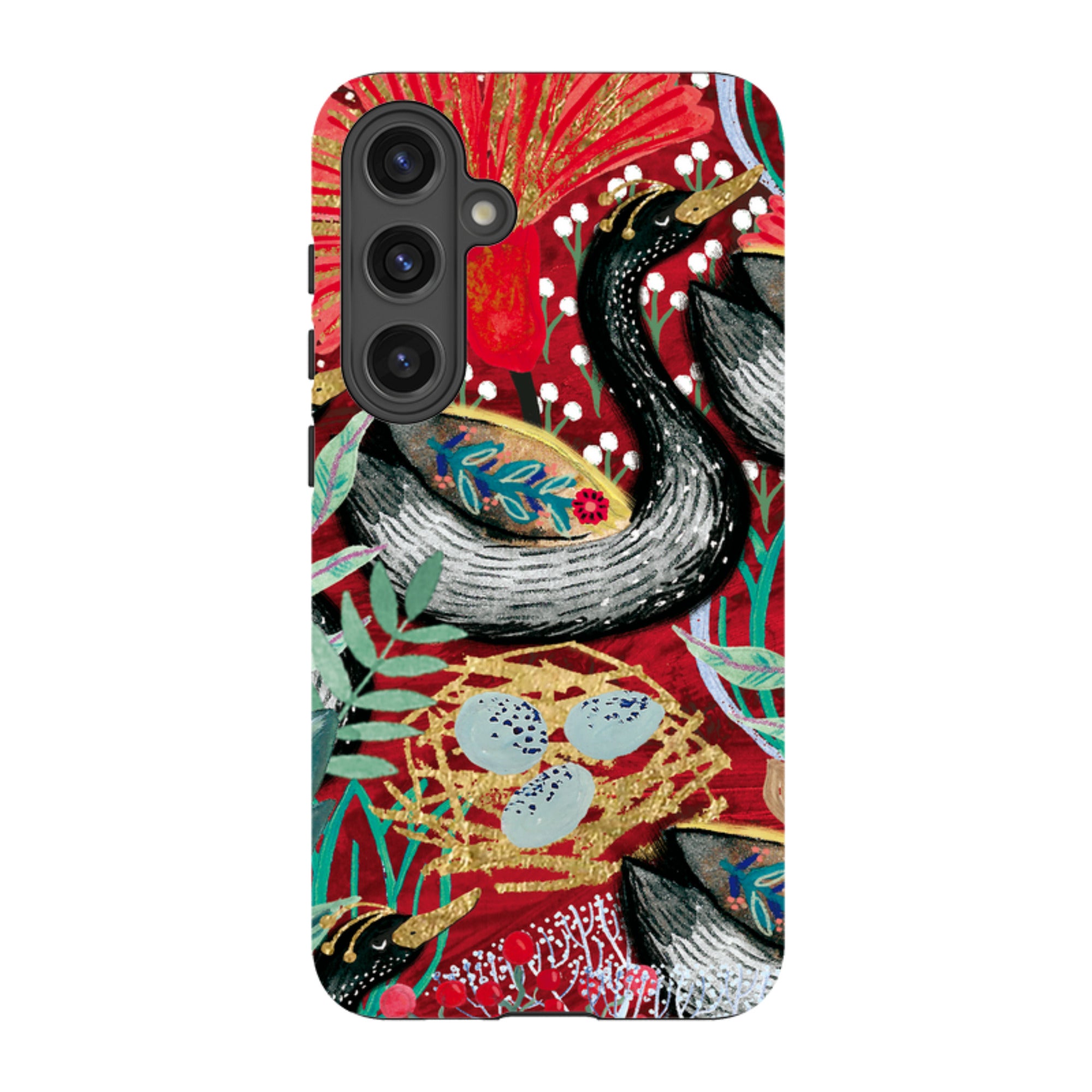 Samsung Tough Case - Eight Geese A Laying By Emma Frances Grant