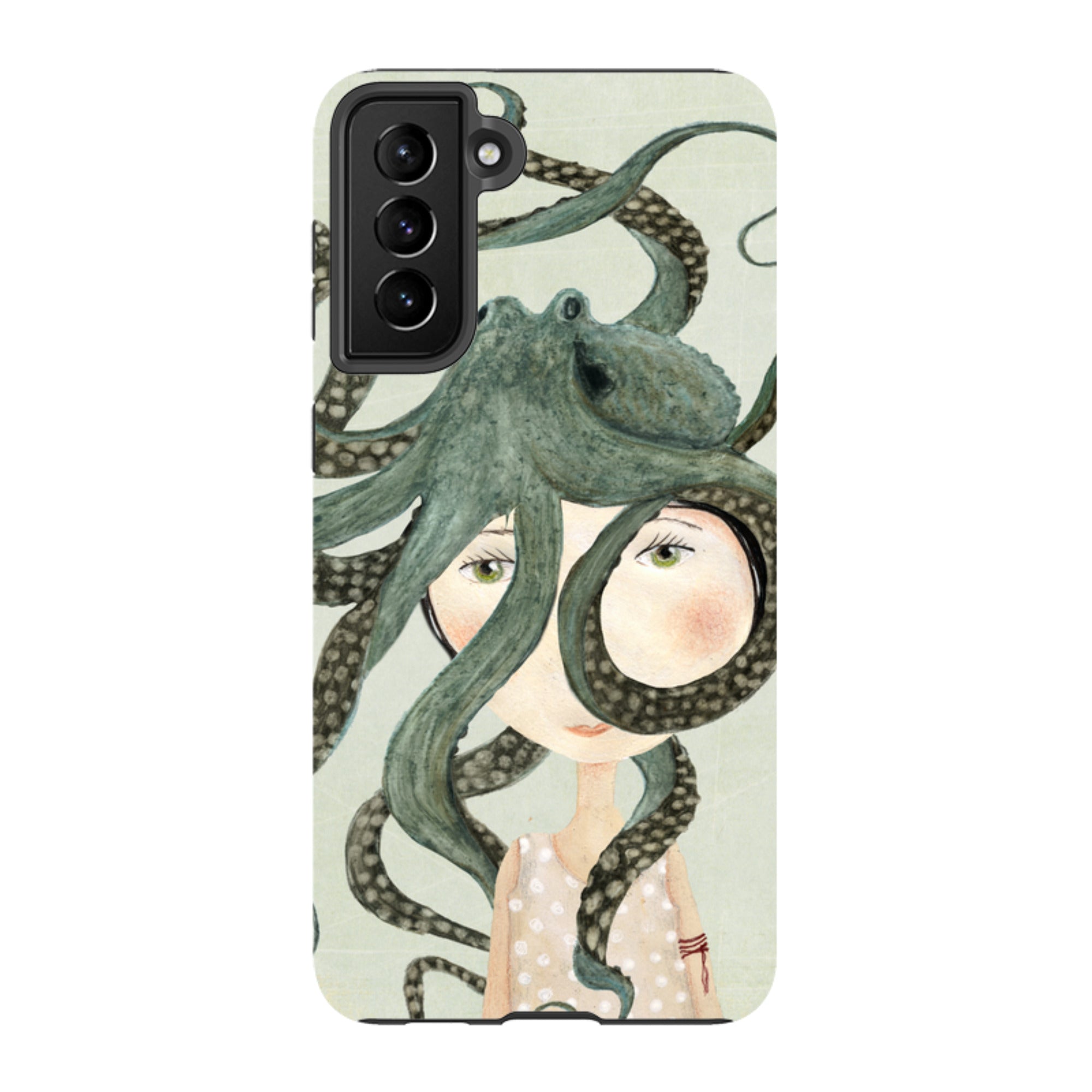 Samsung Tough Case - Octopus Girl By Katherine Quinn