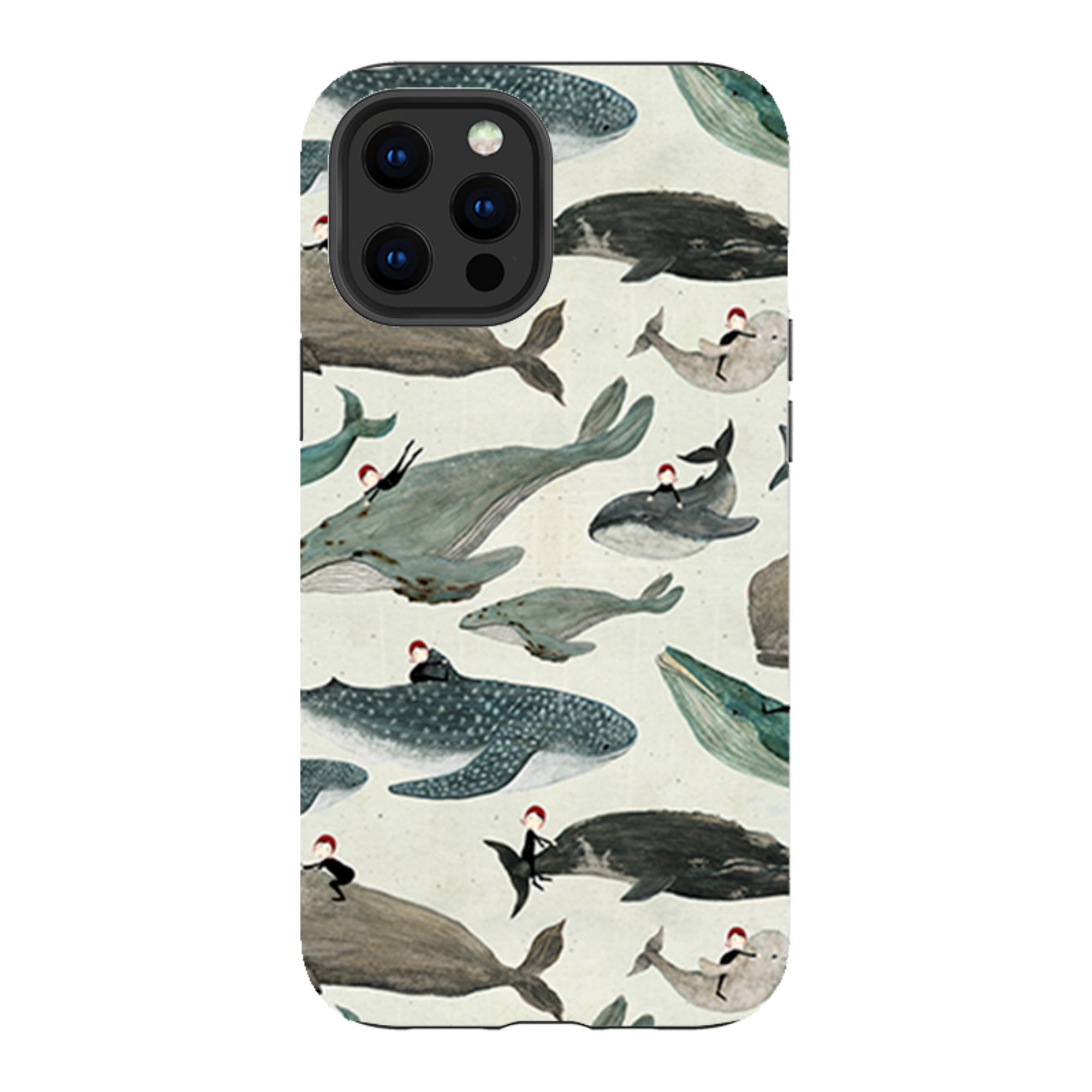 iPhone Tough Case - Whale Rider By Katherine Quinn