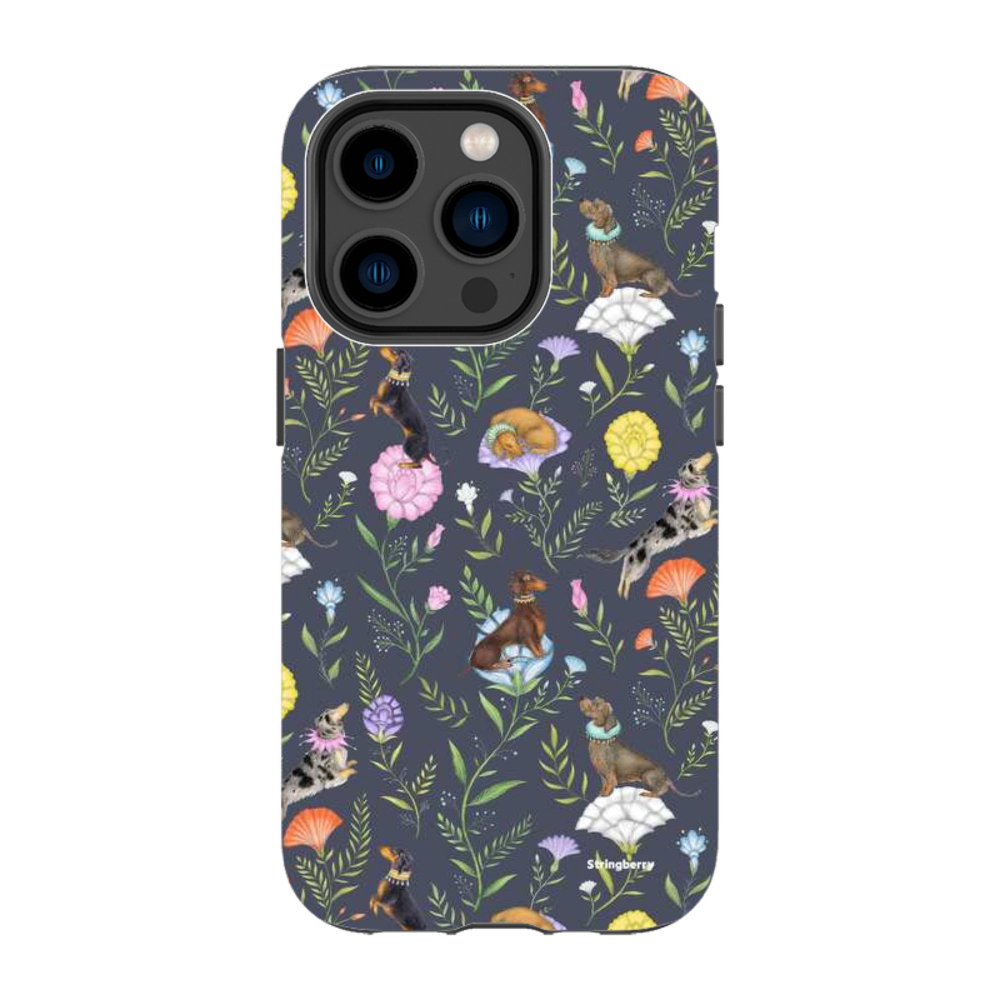 iPhone MagSafe Tough Case -  Doxy Day Afternoon Slate By Catherine Rowe
