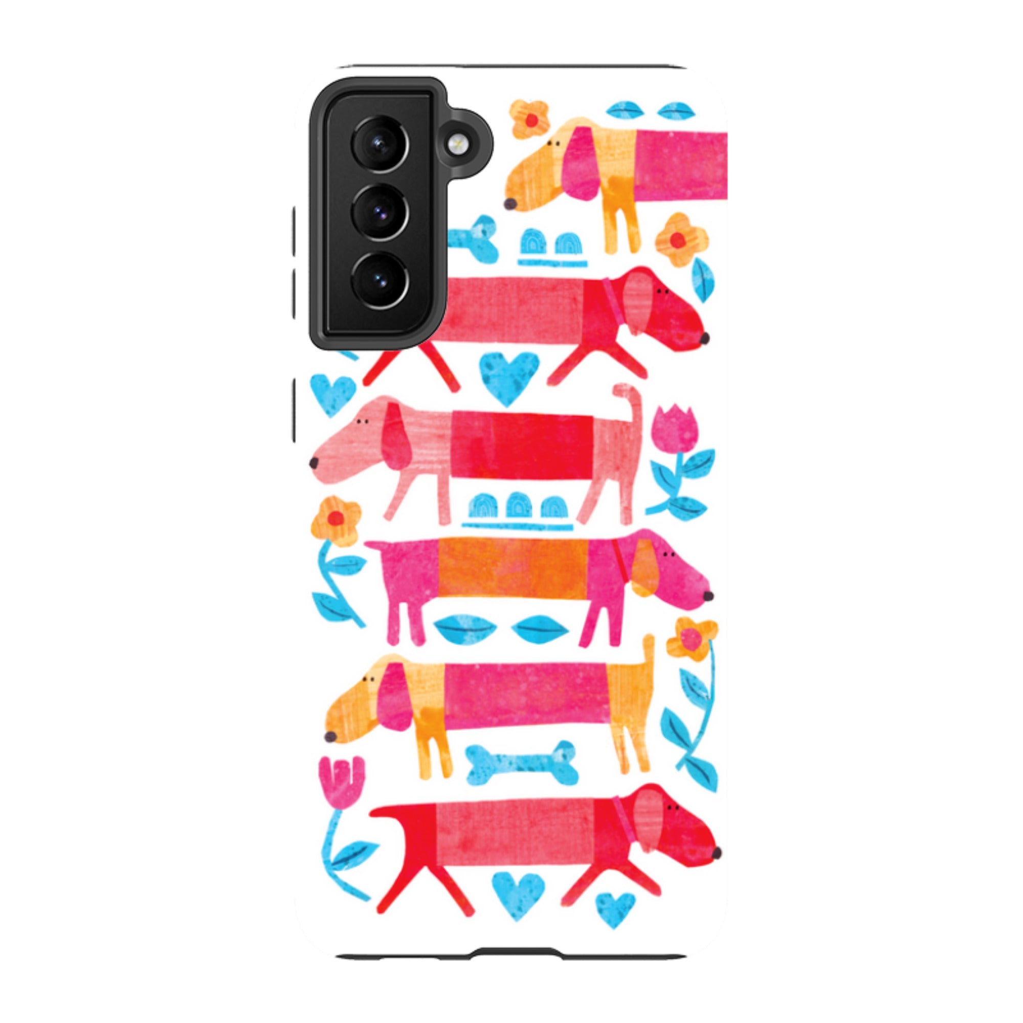 Samsung Tough Case - Sausage Dog By Tracey English