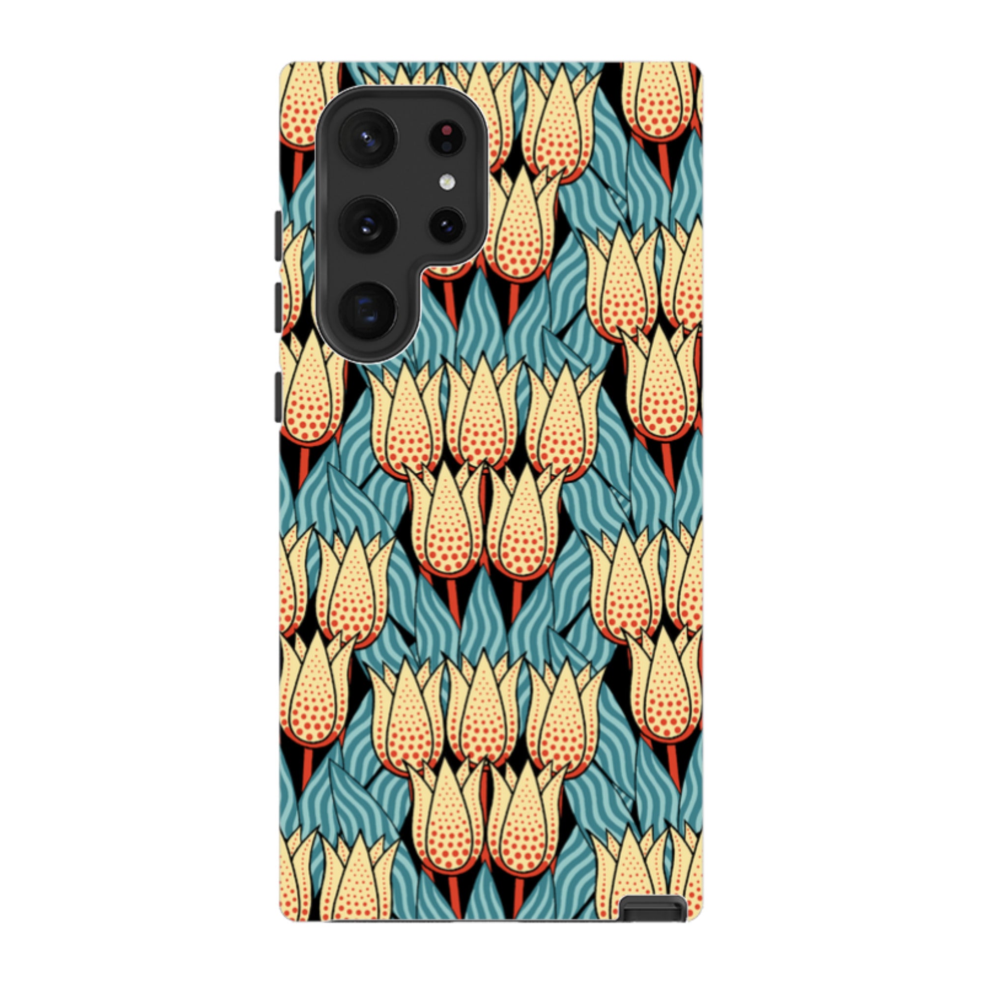 Samsung Tough Case - Spotty Tulip By Cressida Bell