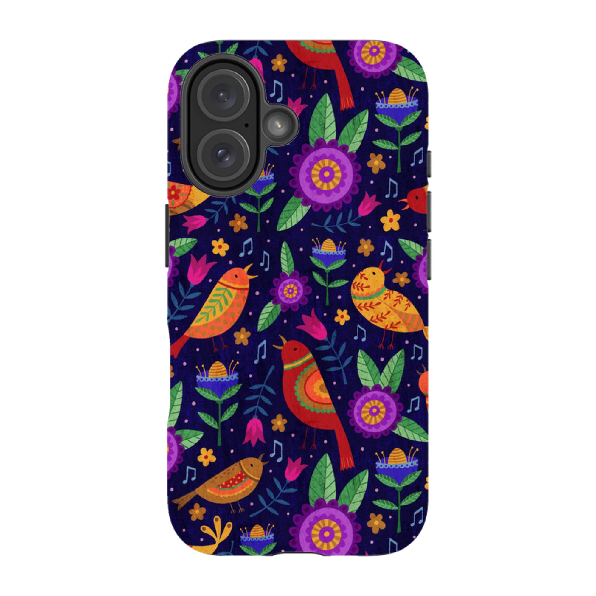 iPhone Tough Case - Bird Pattern VII By Suzy Taylor