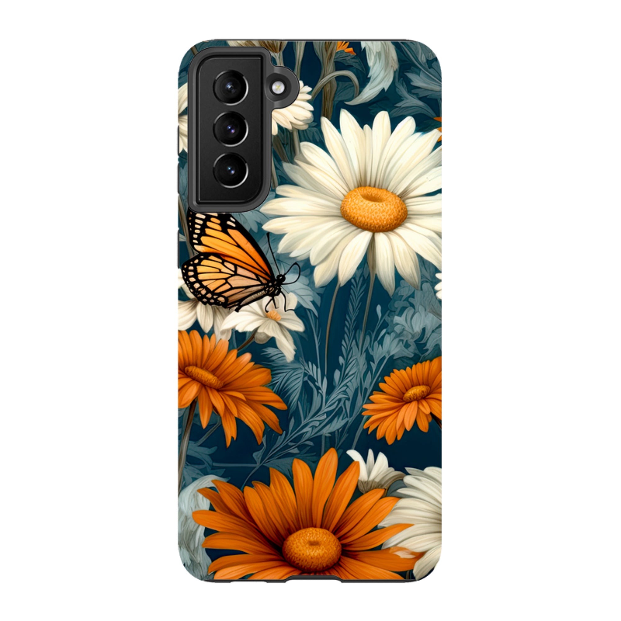 Samsung Tough Case - Butterfly Daisies