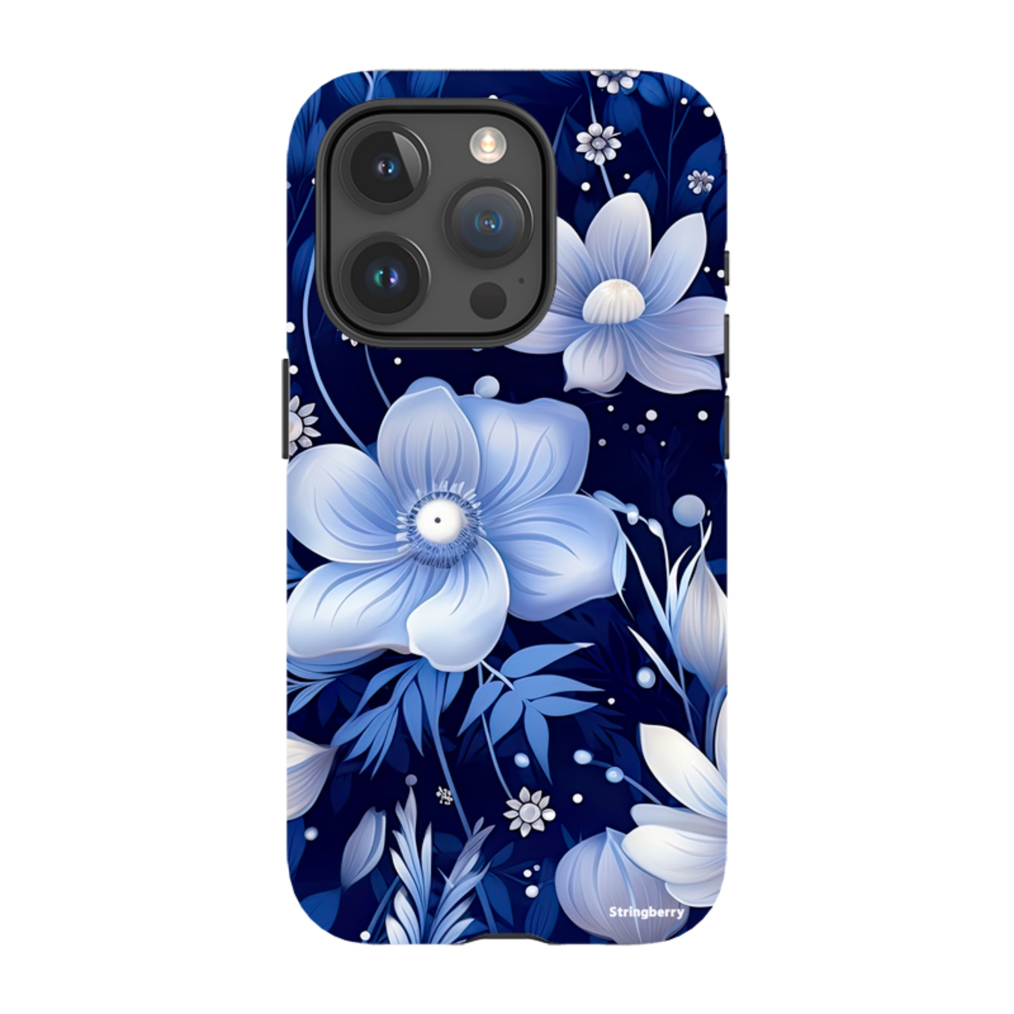 iPhone Tough Case - Blue Nutberry IV