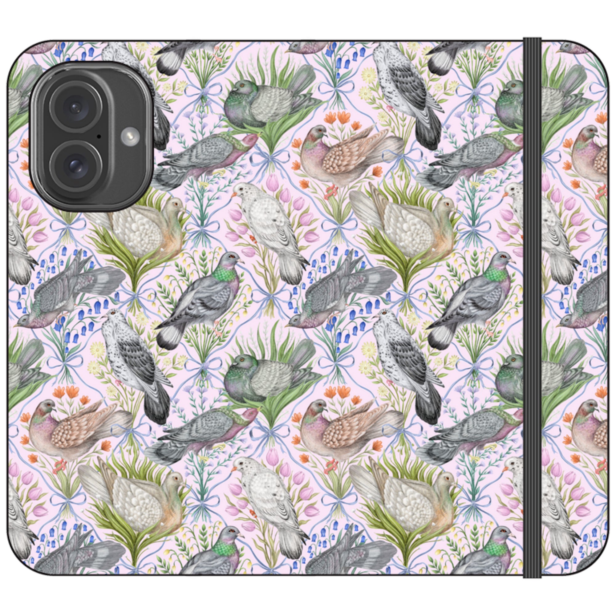 Pigeon Pals Wallet Case By Catherine Rowe