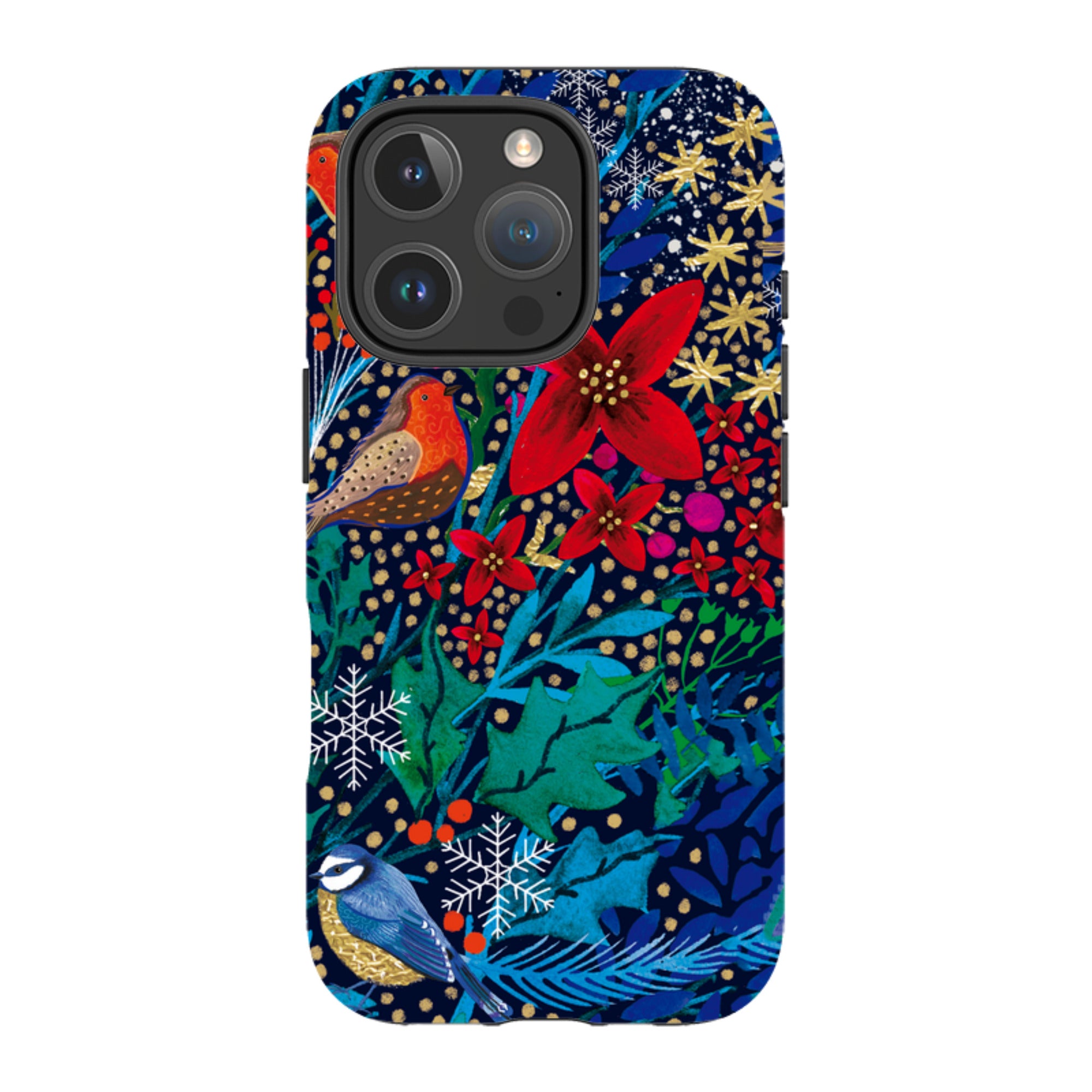 iPhone MagSafe Tough Case - Xmas Robin II By Emma Frances Grant