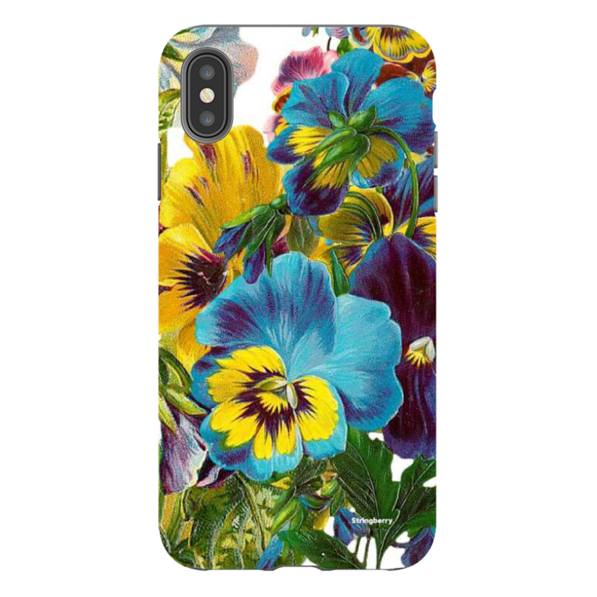 iPhone Tough Case - Blue Garden