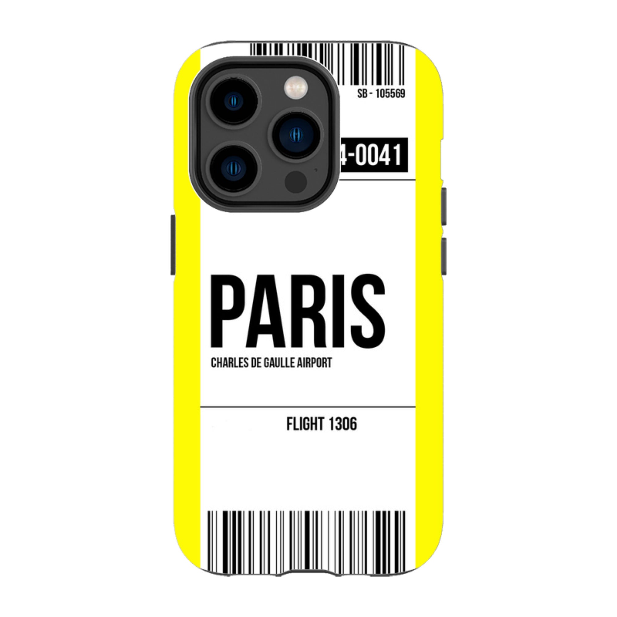 iPhone Tough Case - Paris Yellow