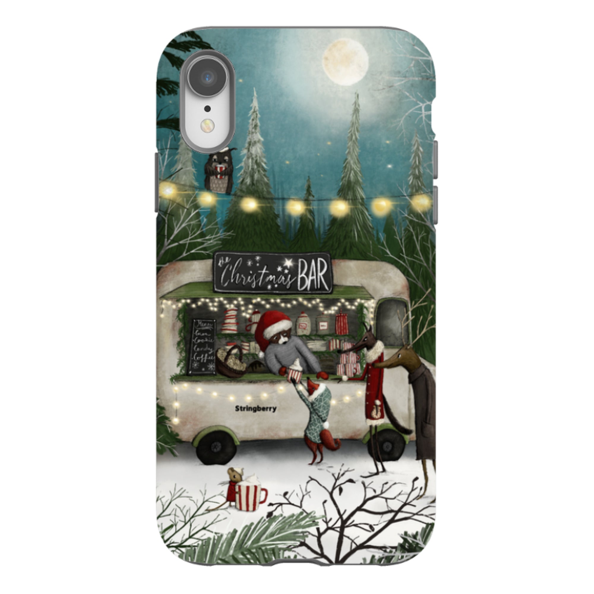 iPhone Tough Case - Christmas Bar By Maja Lindberg