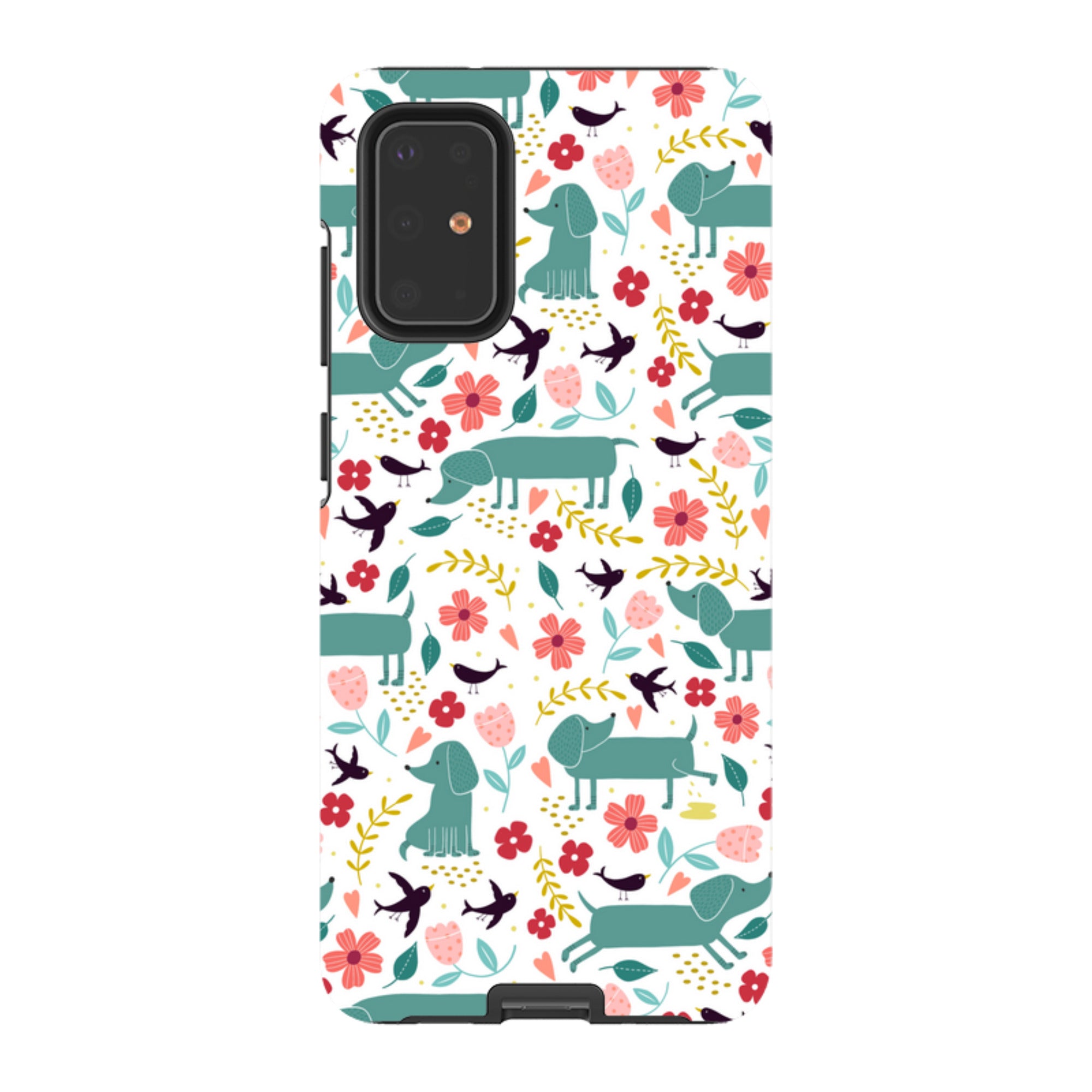 Samsung Tough Case - Cheek Dachshunds By Suzy Taylor