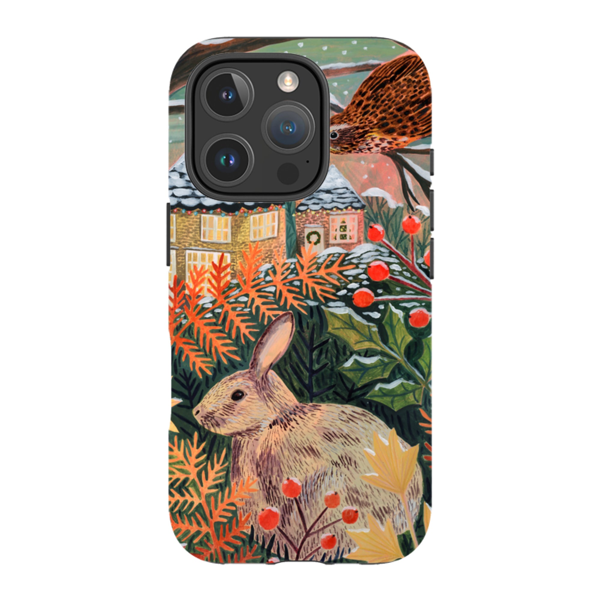 iPhone Tough Case - Rabbit By Lee Foster Wilson