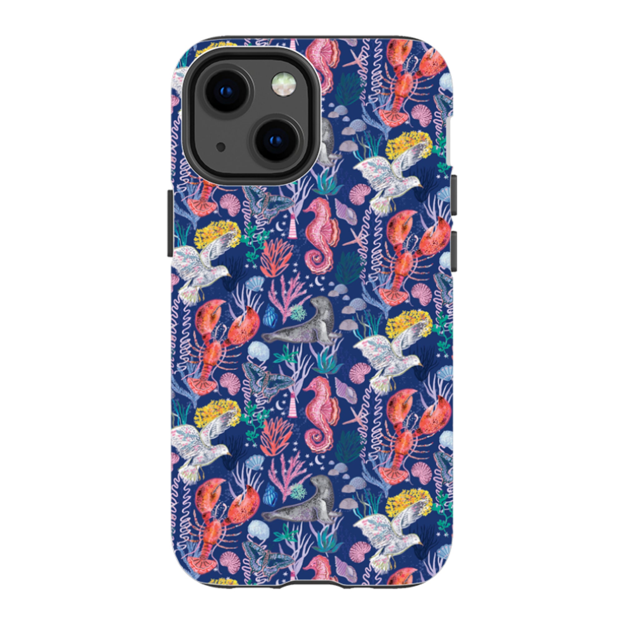 iPhone Case - Coastline Pattern-C By Emma Frances Grant