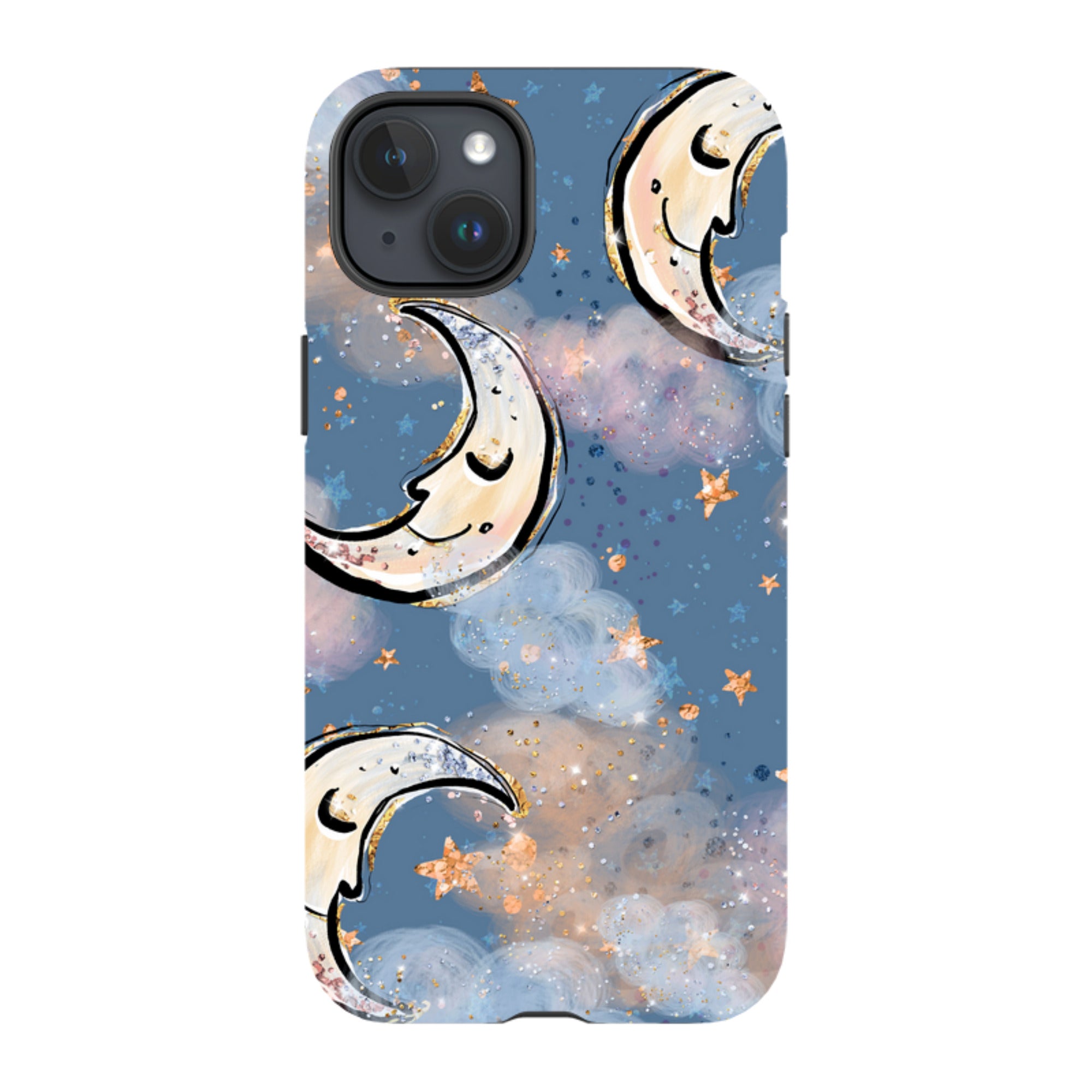 iPhone Tough Case - Moon And Stars