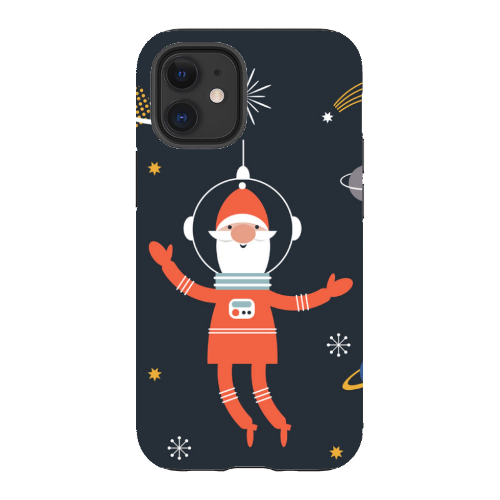 iPhone Tough Case - Cosmic Santa