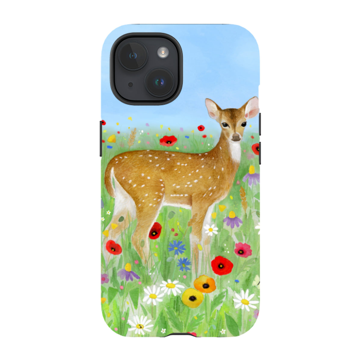 iPhone Tough Case - Fawn By Bex Parkin