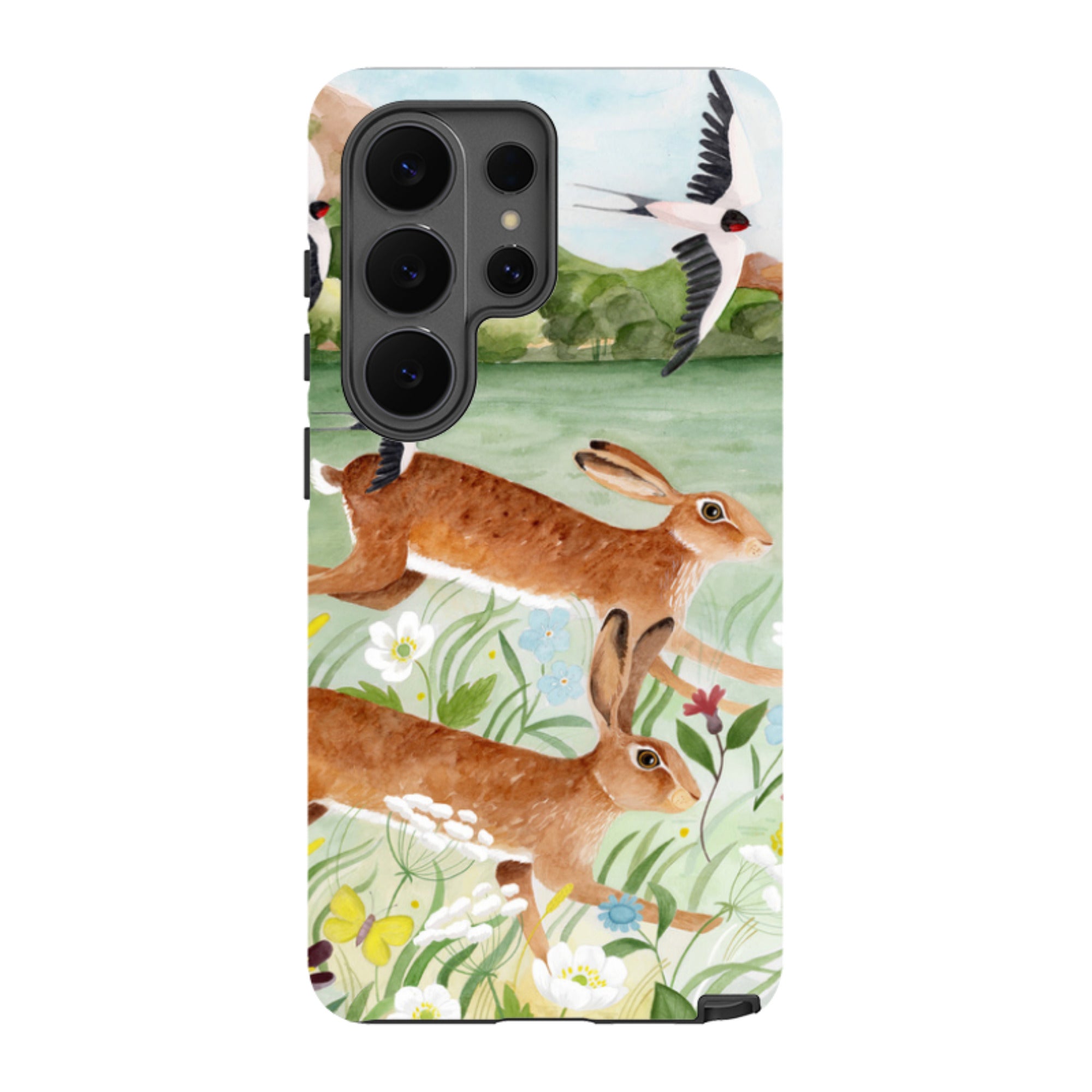 Samsung Tough Case - Hares By Bex Parkin