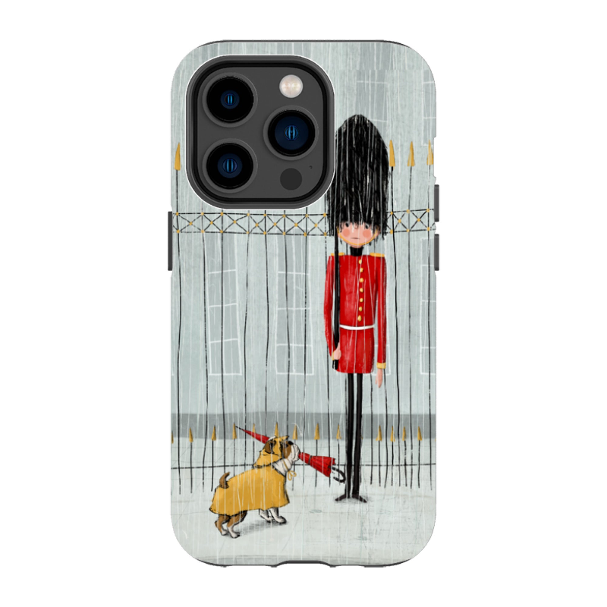 iPhone MagSafe Tough Case -  London In Rain By Maja Lindberg