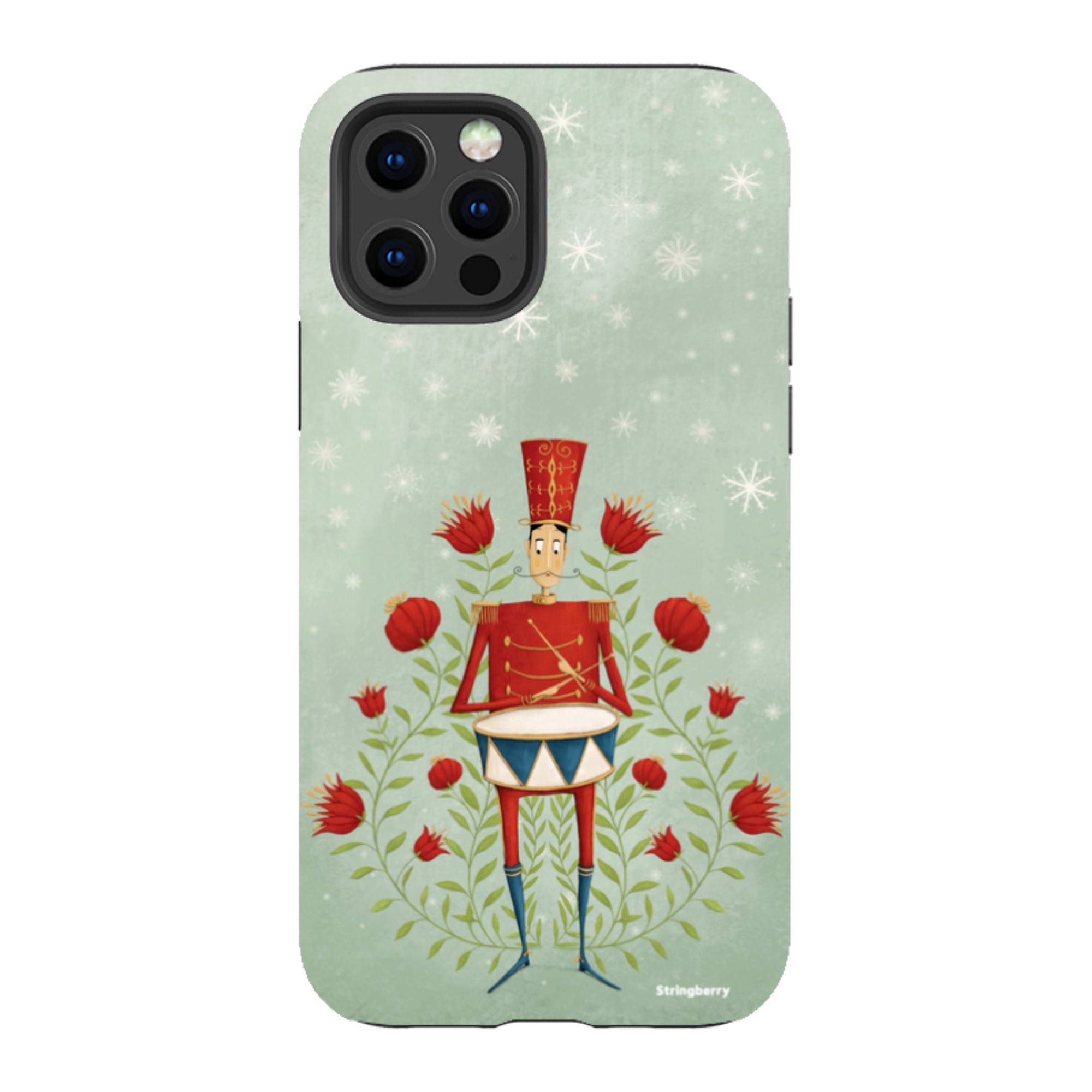 iPhone Tough Case - Drummer Aqua By Maja Lindberg