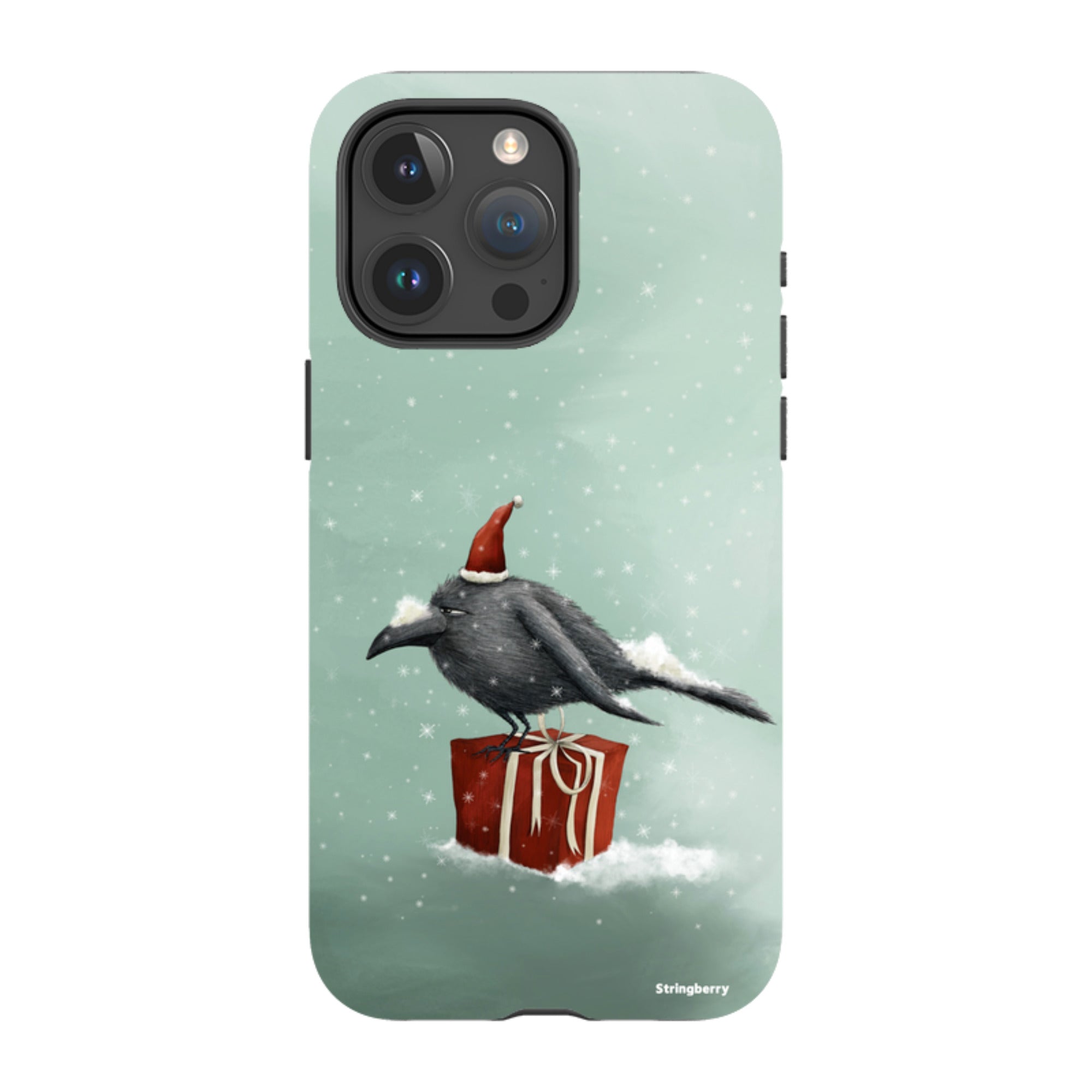 iPhone MagSafe Tough Case - Santa Crow By Maja Lindberg