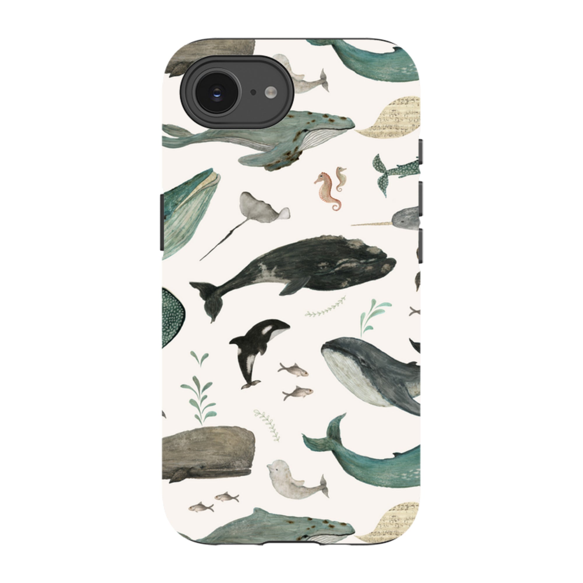 iPhone Tough Case - Whale Song By Katherine Quinn