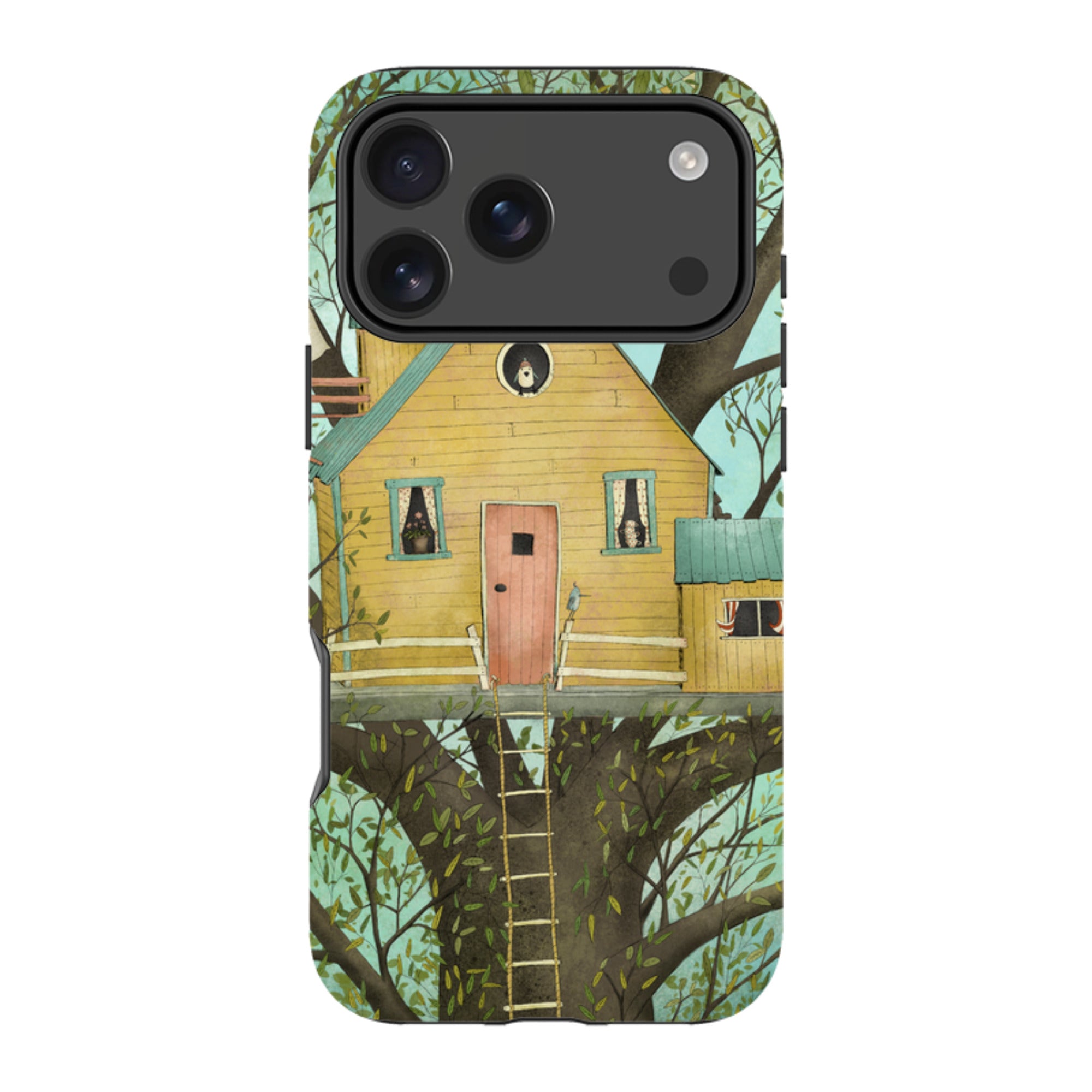 iPhone Tough Case - Tree House By Maja Lindberg