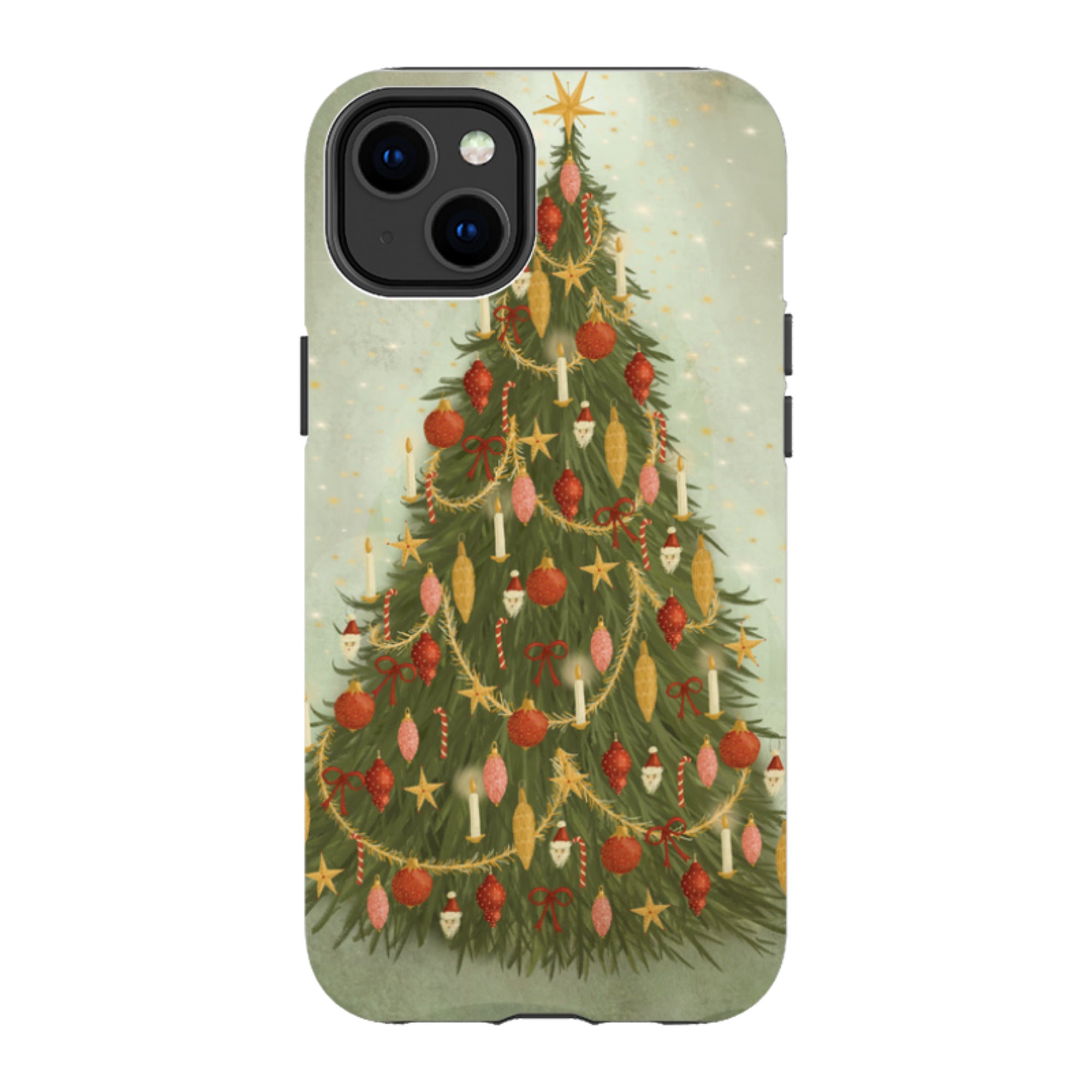 iPhone Tough Case - Christmas Tree By Maja Lindberg