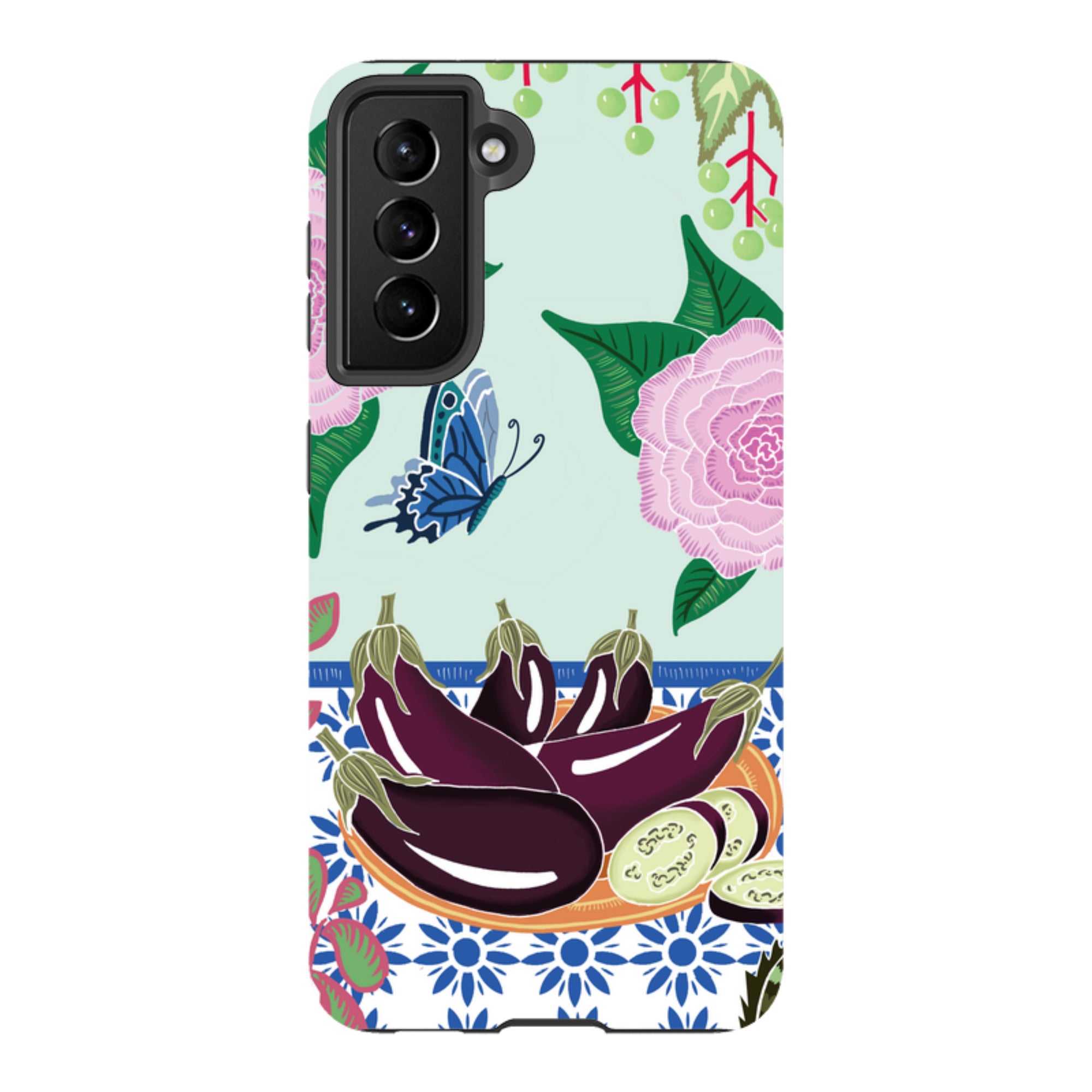 Samsung Tough Case - Aubergines By Kate Heiss