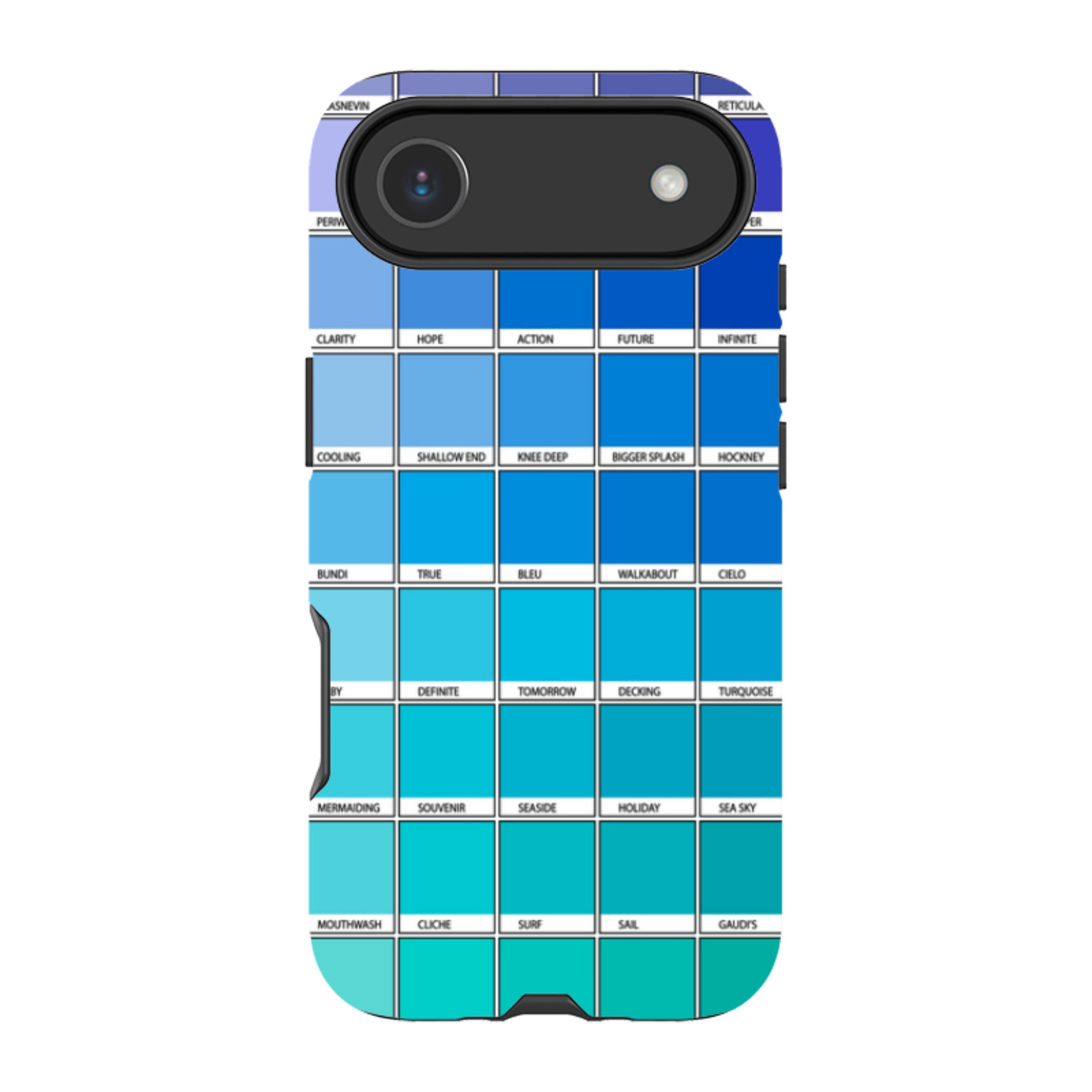 iPhone MagSafe Tough Case -  Blue Chromology By Kitty Joseph
