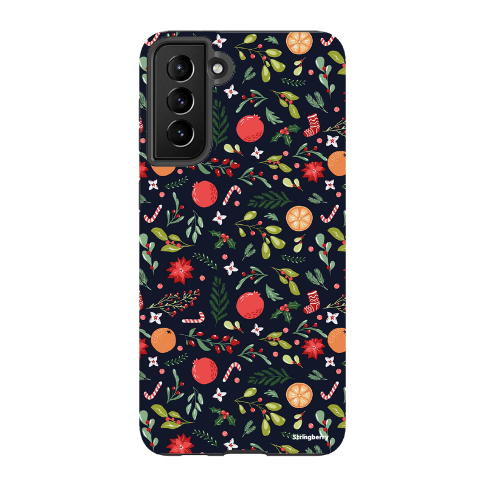 Samsung Tough Case - Oranges and Candy Canes II