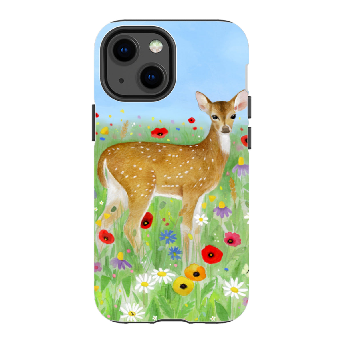 iPhone Tough Case - Fawn By Bex Parkin