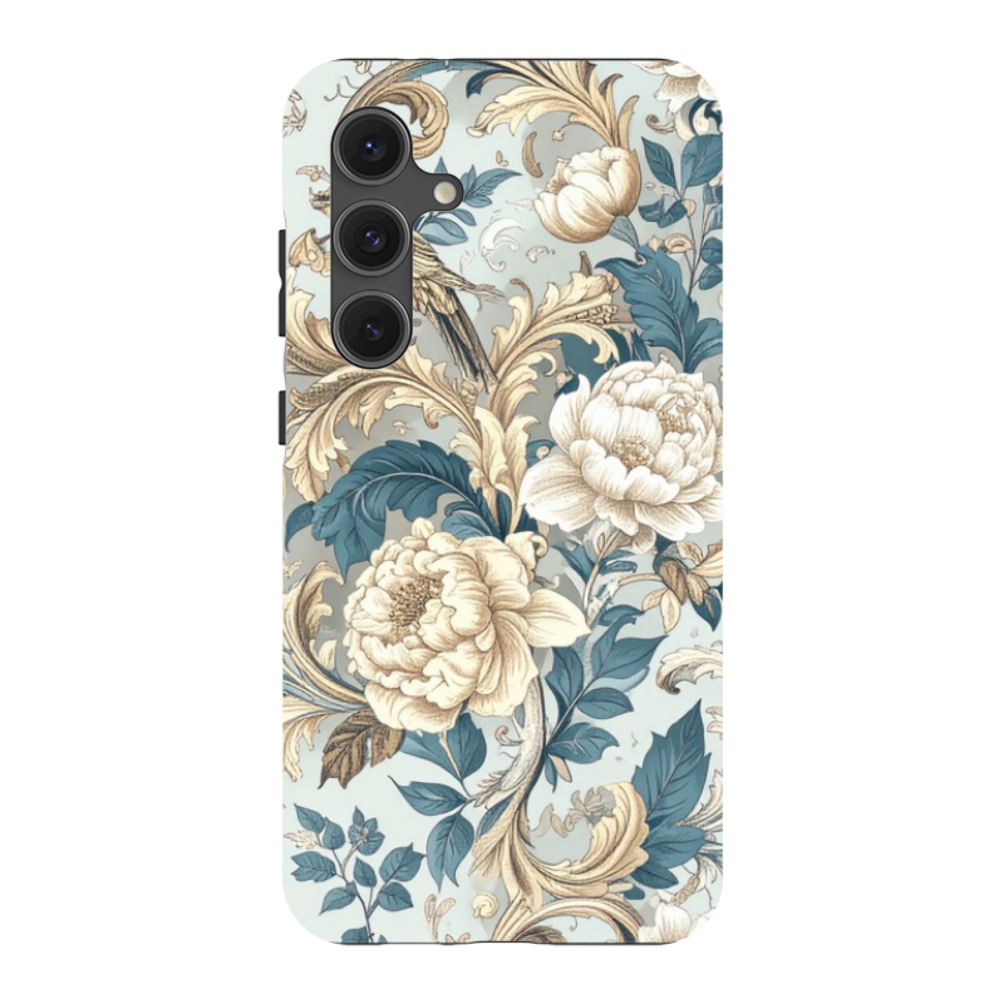 Samsung Tough  Case - Blue and Gold Summer
