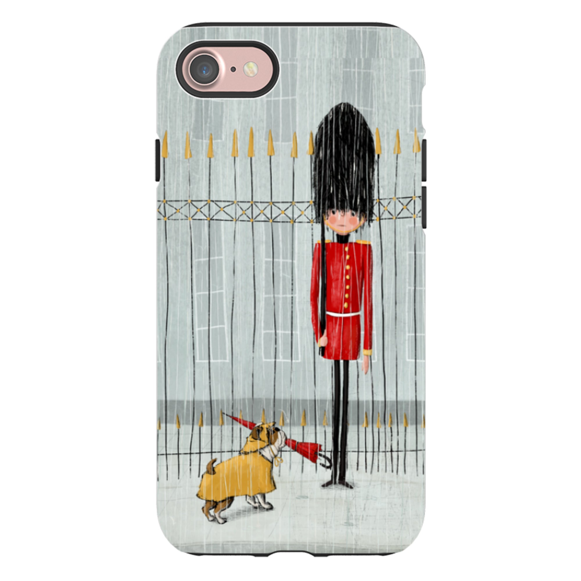 iPhone Tough Case - London In Rain By Maja Lindberg
