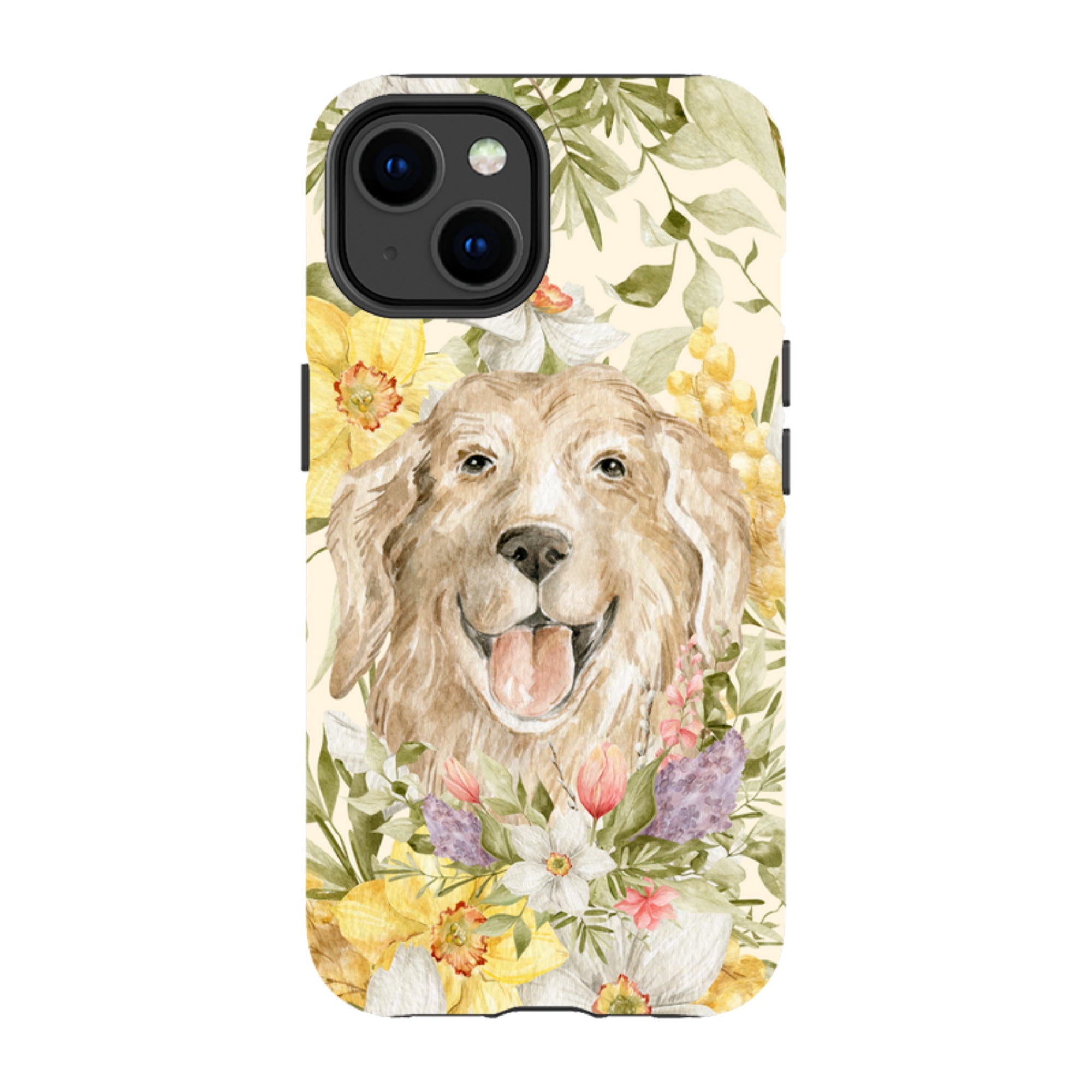 iPhone MagSafe Tough Case -  Floral Dog