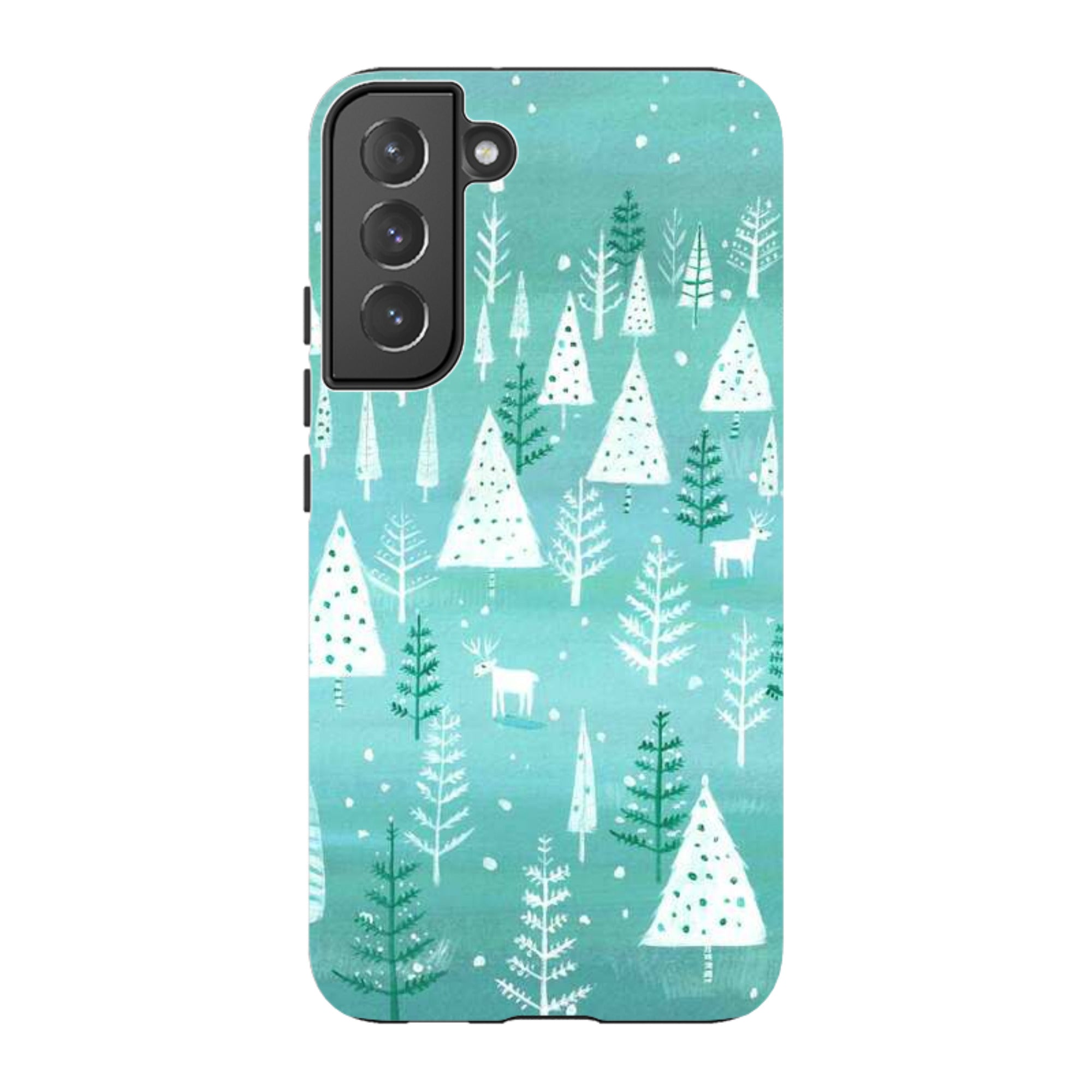 Samsung Tough Case - Teal Tundra By Mary Stubberfield