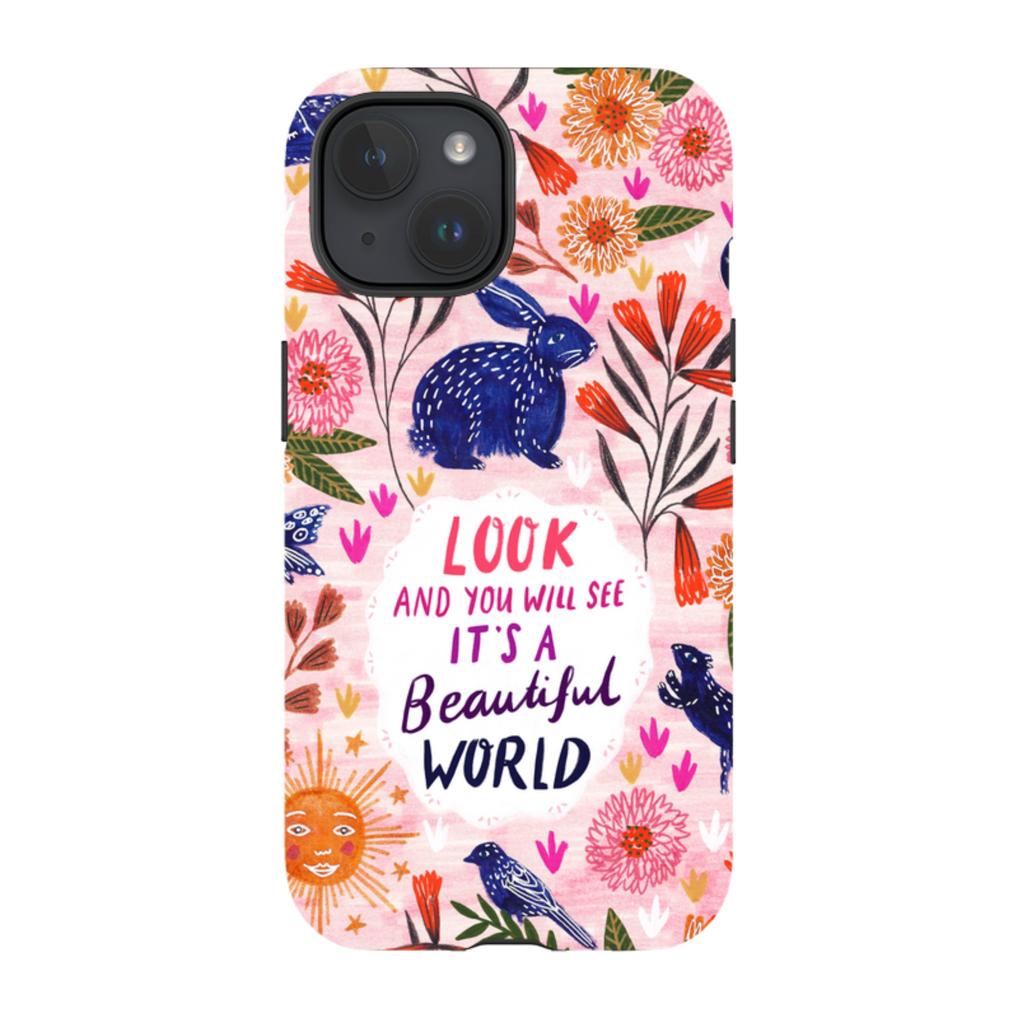 iPhone Tough Case - Beautiful World By Lee Foster Wilson