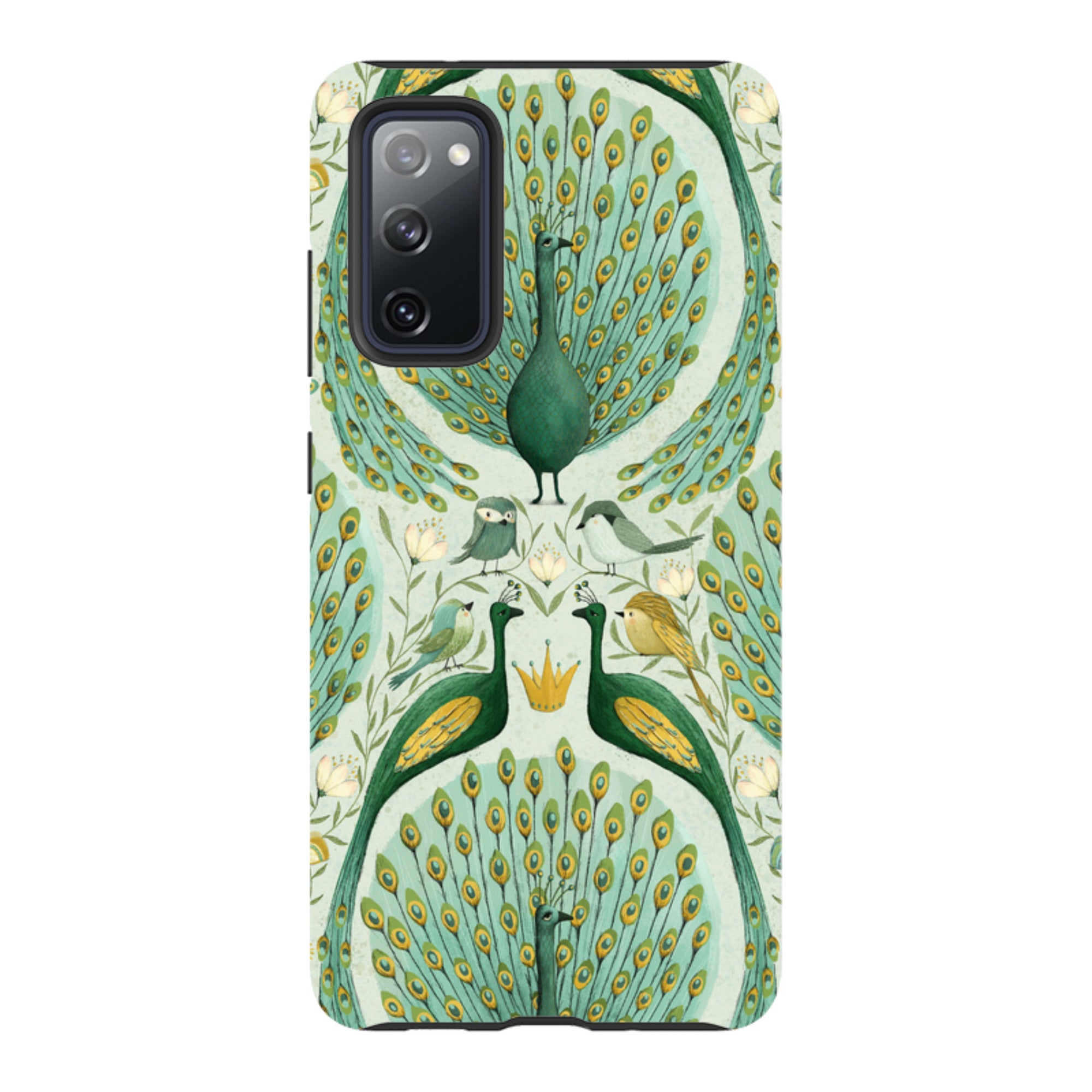 Samsung Tough Case - Peacock Pattern By Maja Lindberg