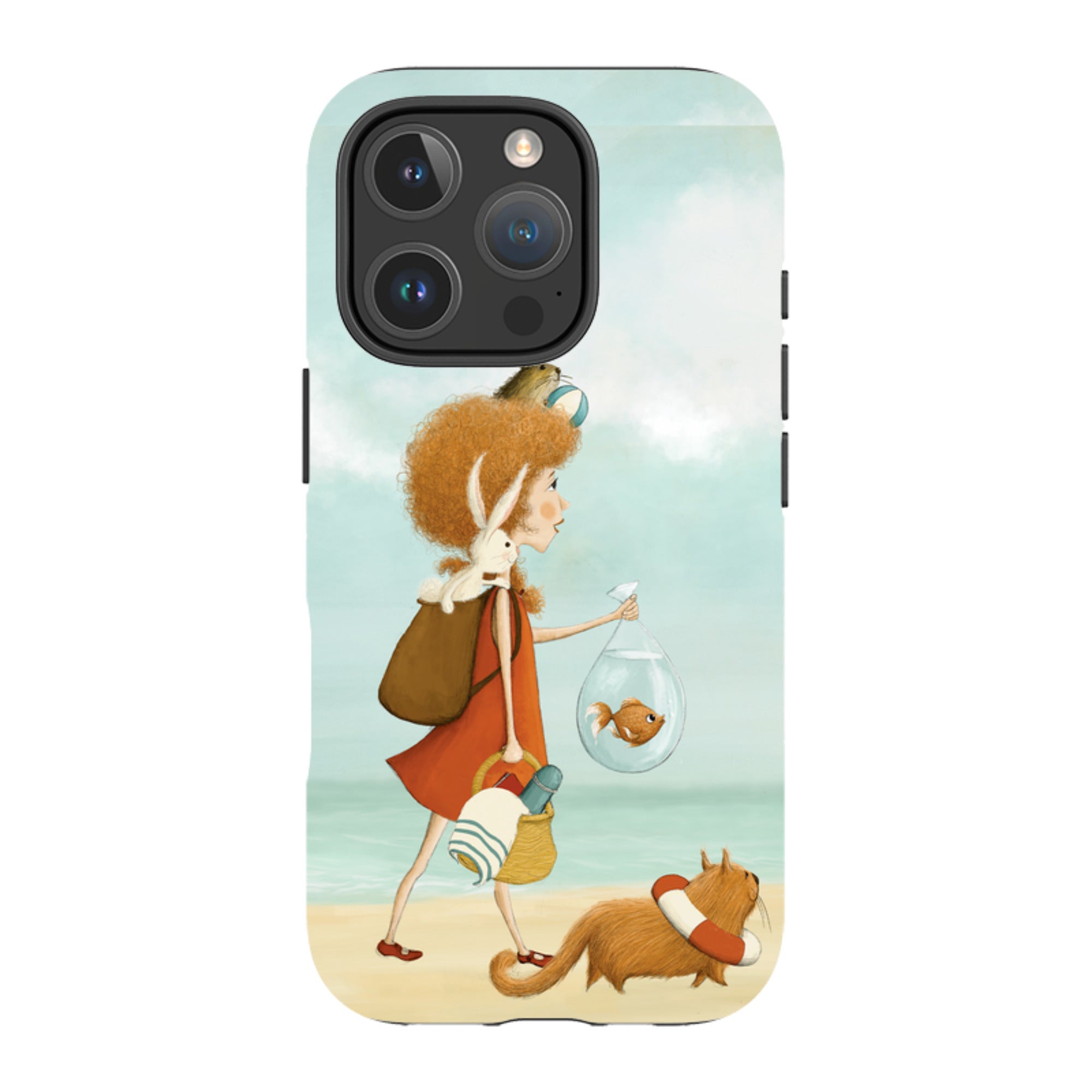 iPhone Tough Case - On Vacation By Maja Lindberg
