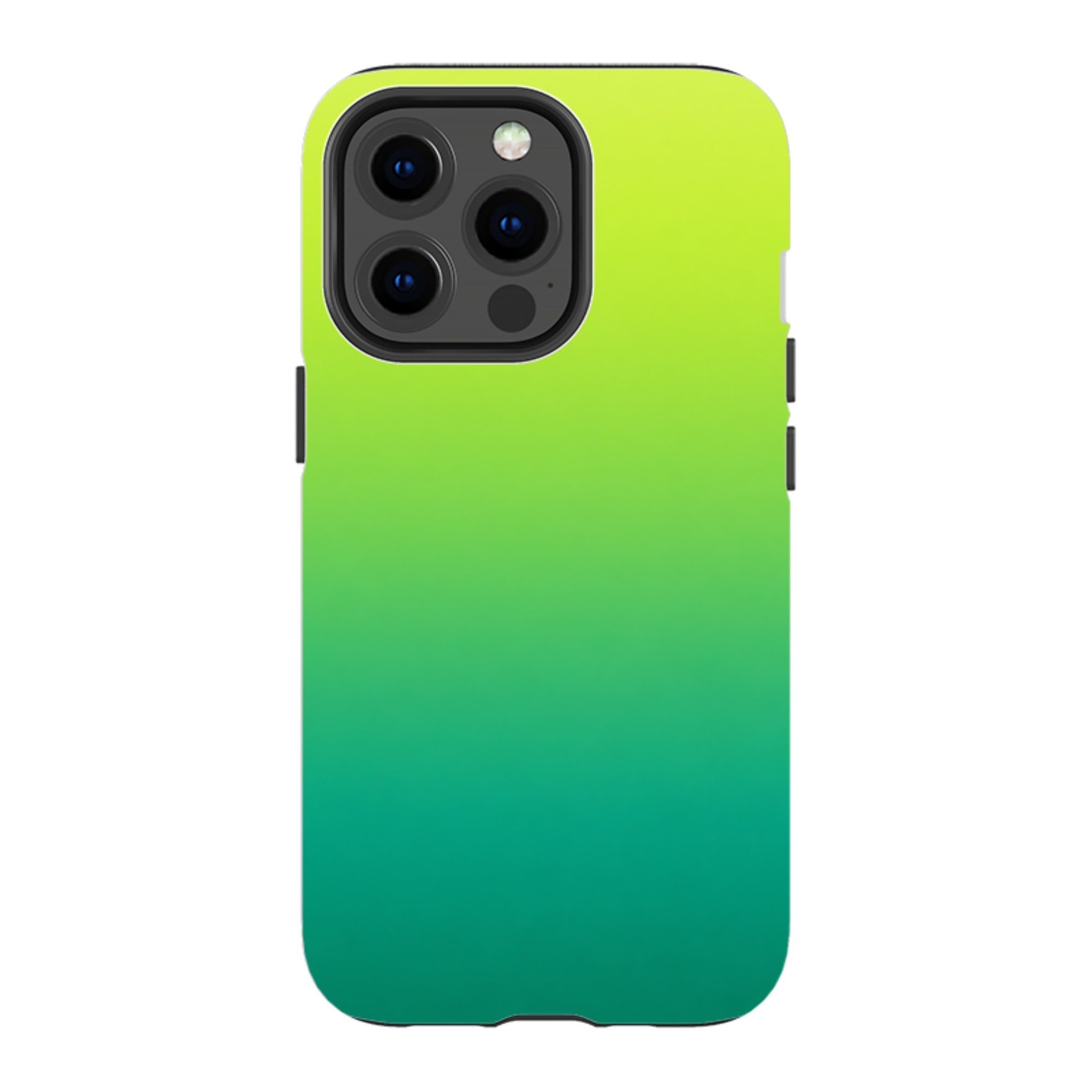 iPhone Tough Case - Lime Green Ombre