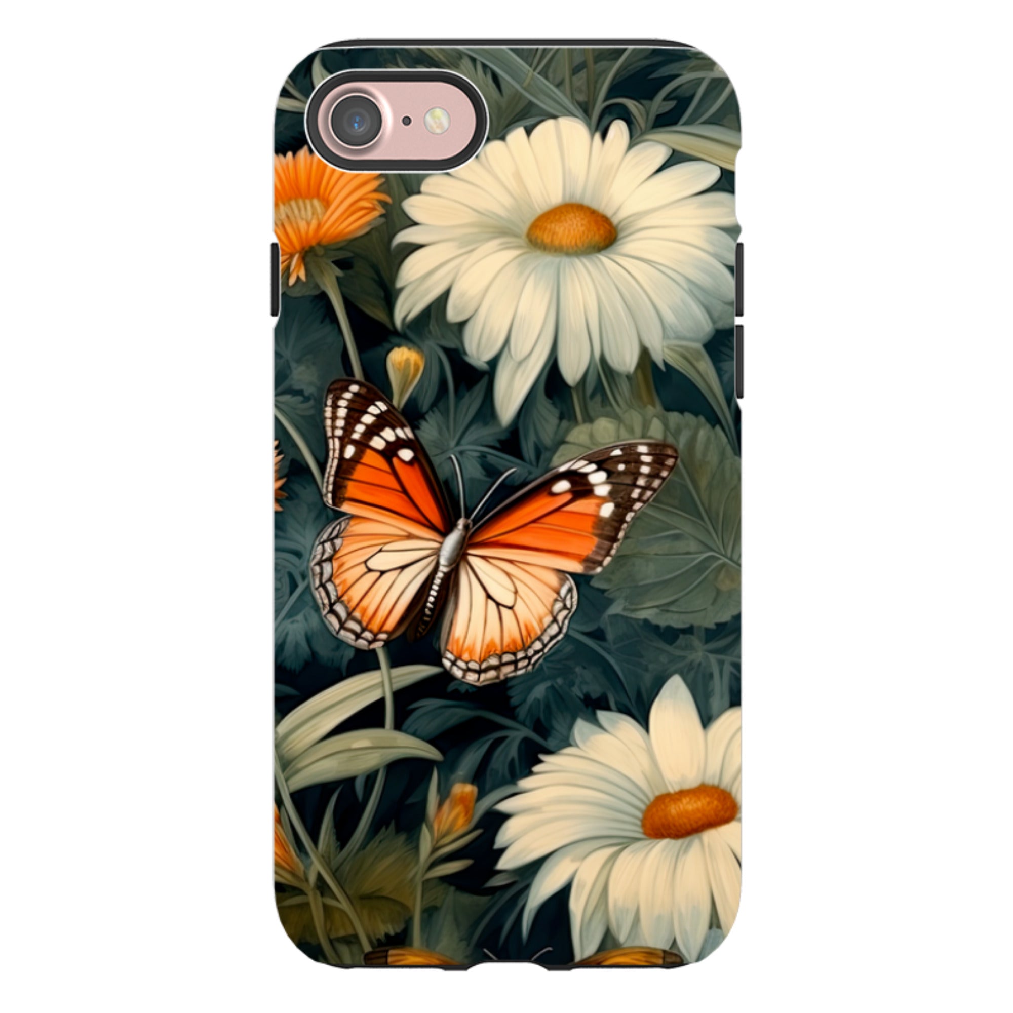 iPhone Case - Butterfly Daisies III