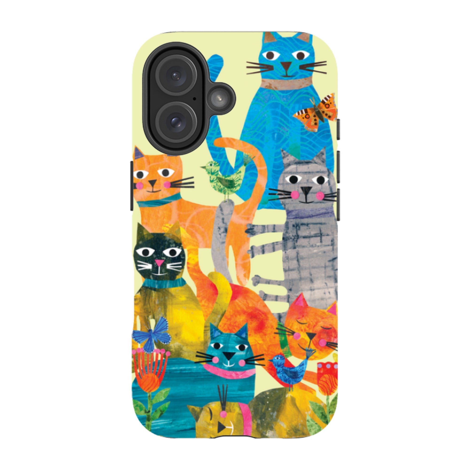 iPhone MagSafe Tough Case - Cat Party By Tracey English