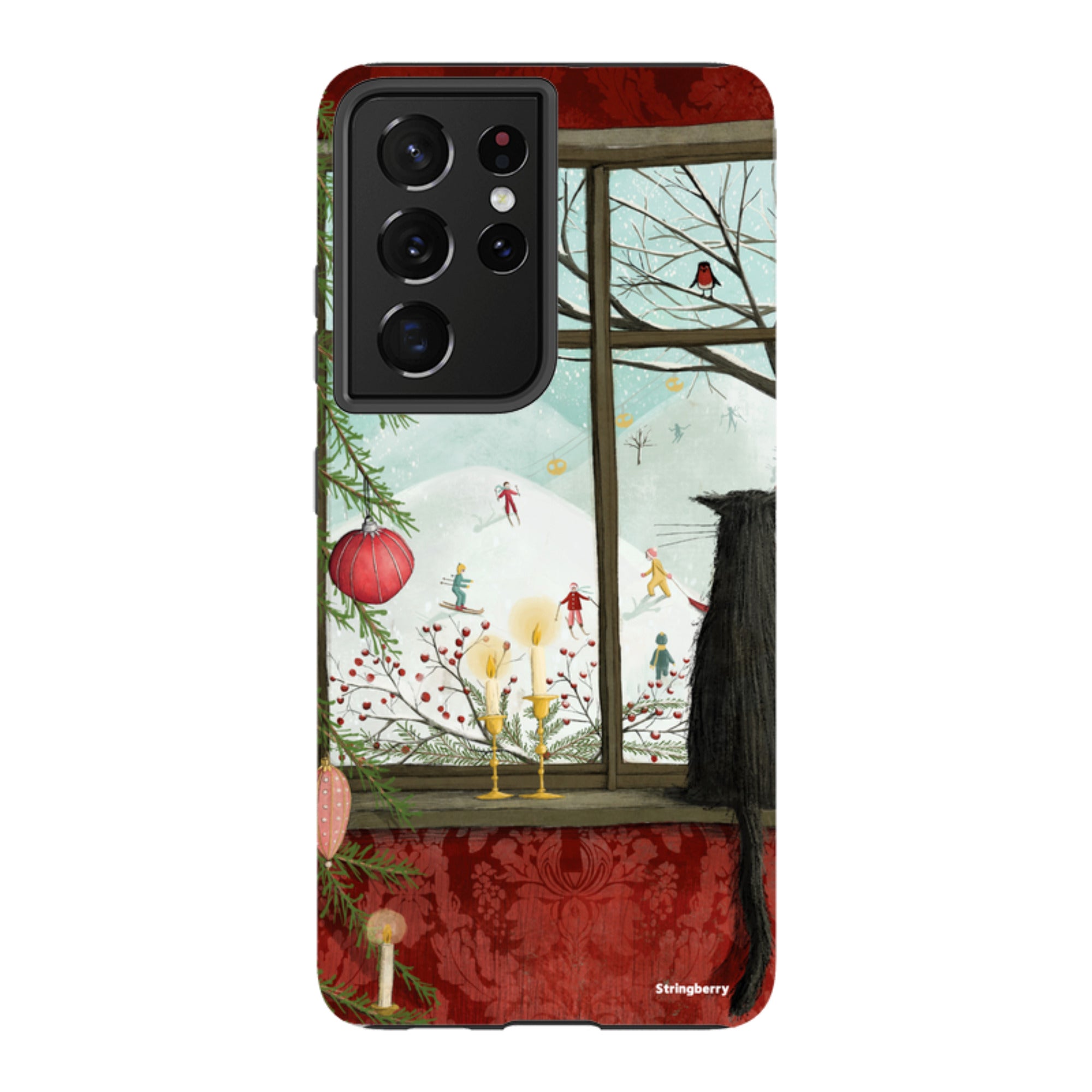 Samsung Tough Case - Christmas Window By Maja Lindberg