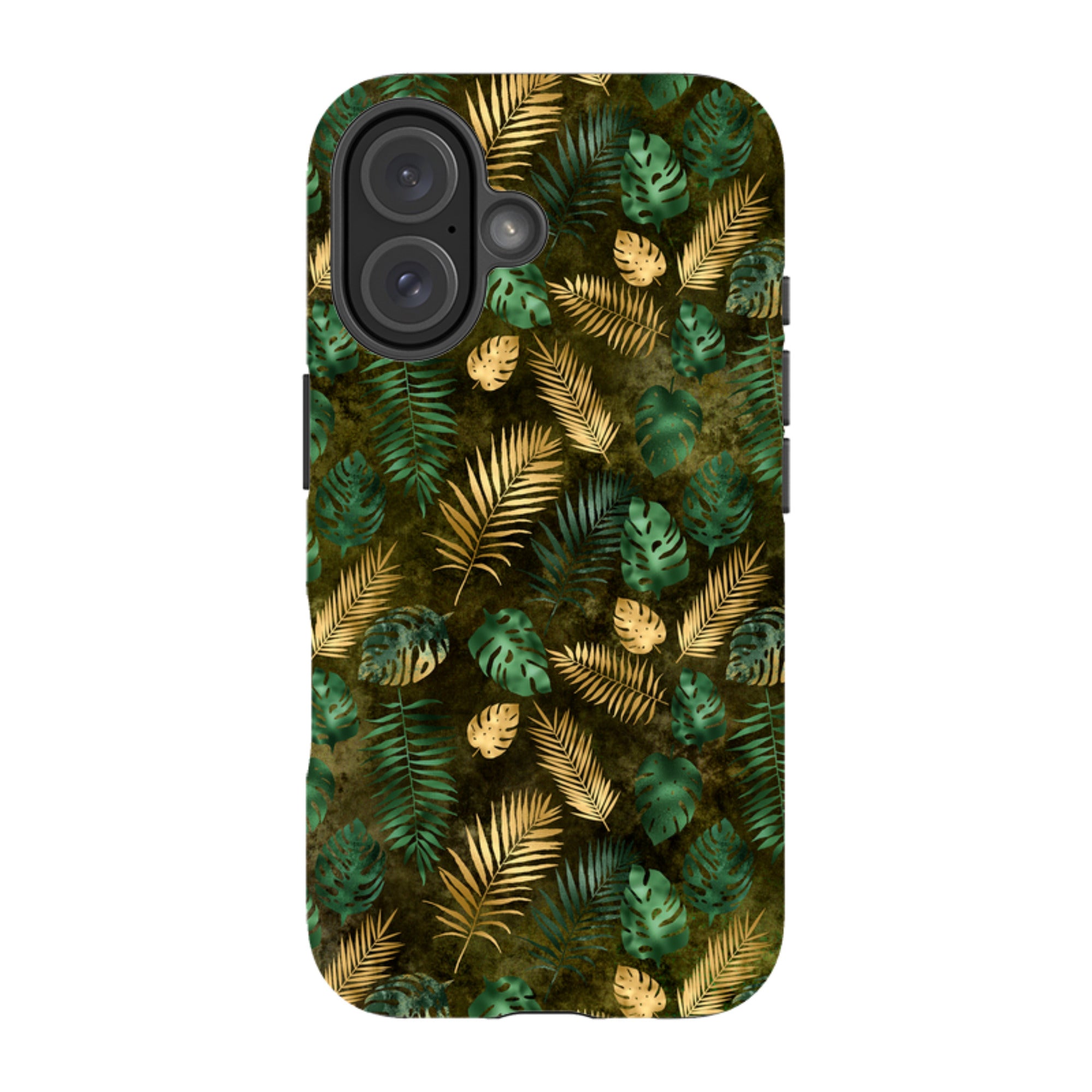 iPhone Tough Case - Feather Greens