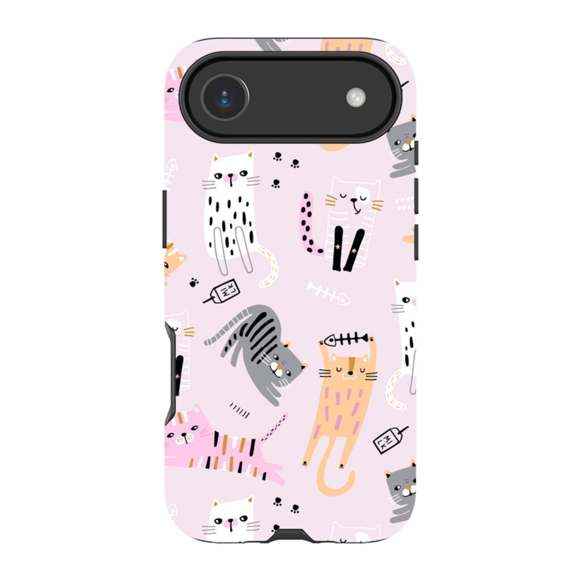 iPhone MagSafe Tough Case - Cat and Bone Pink