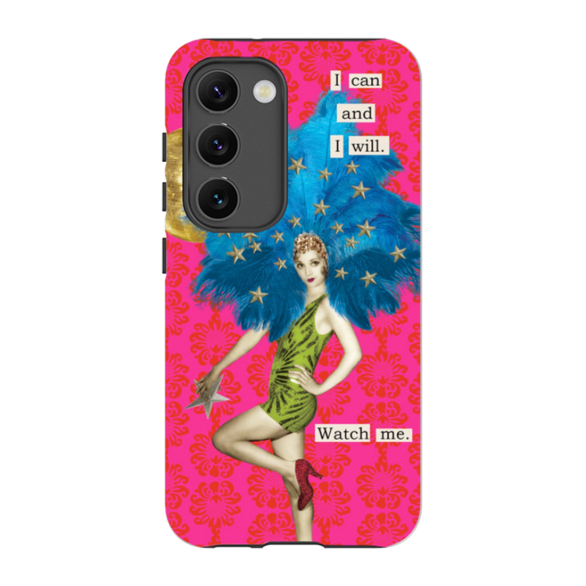 Samsung Tough Case - I Can And I Will By Clare Jordan