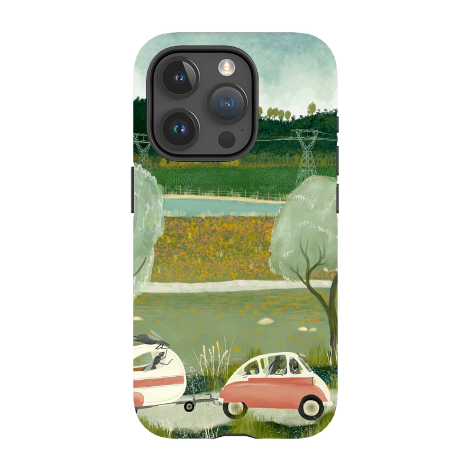 iPhone MagSafe Tough Case -  Happy Holidays By Katherine Quinn