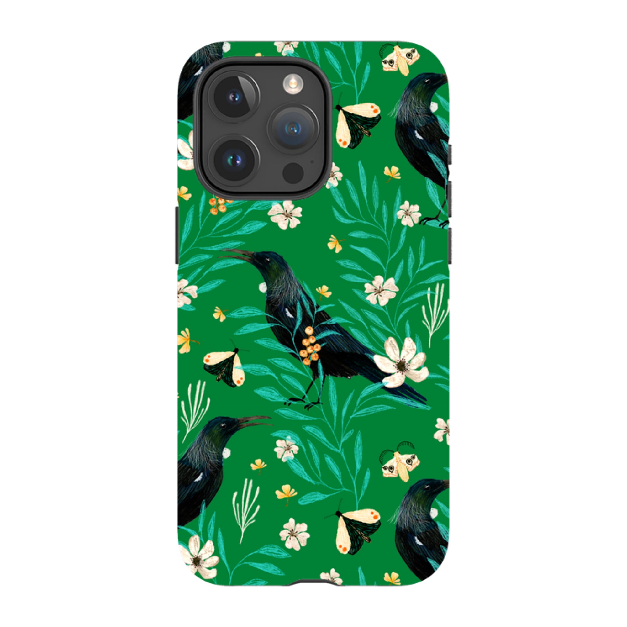 iPhone Tough Case - Tui Green By Katherine Quinn