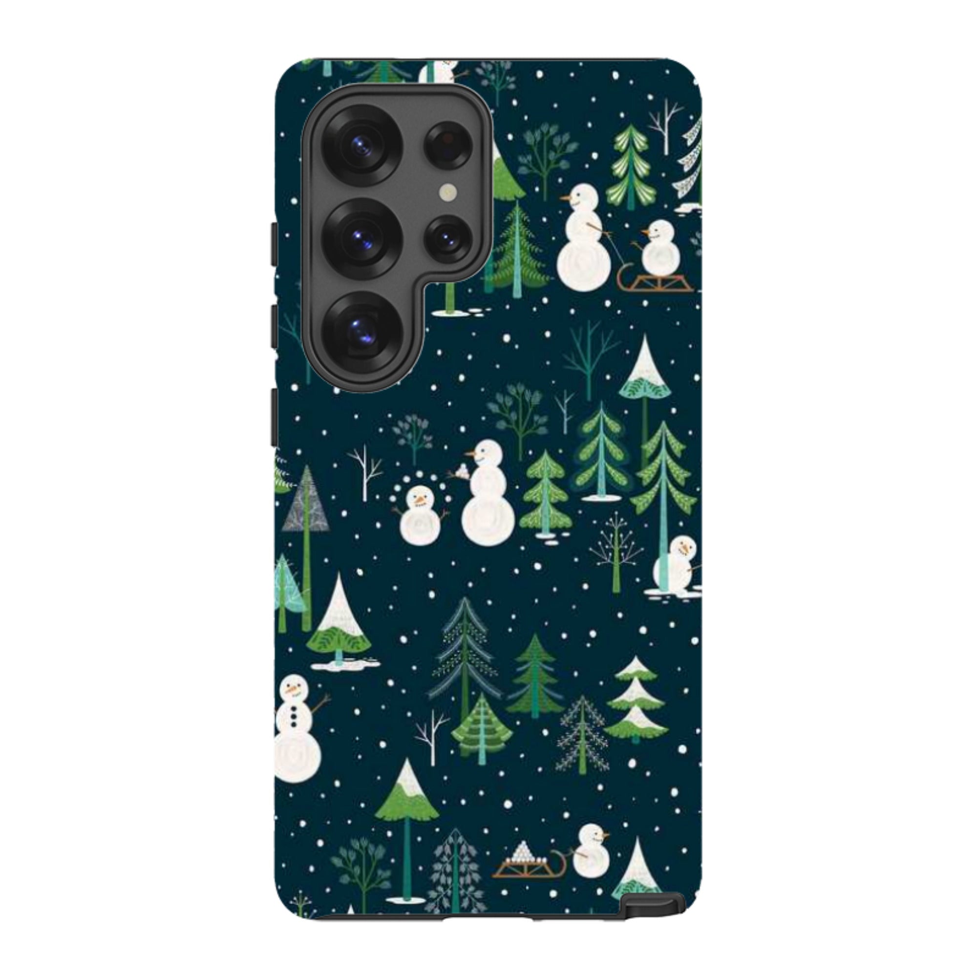 Samsung Tough Case - Snowman Playground By Jenny Zemanek