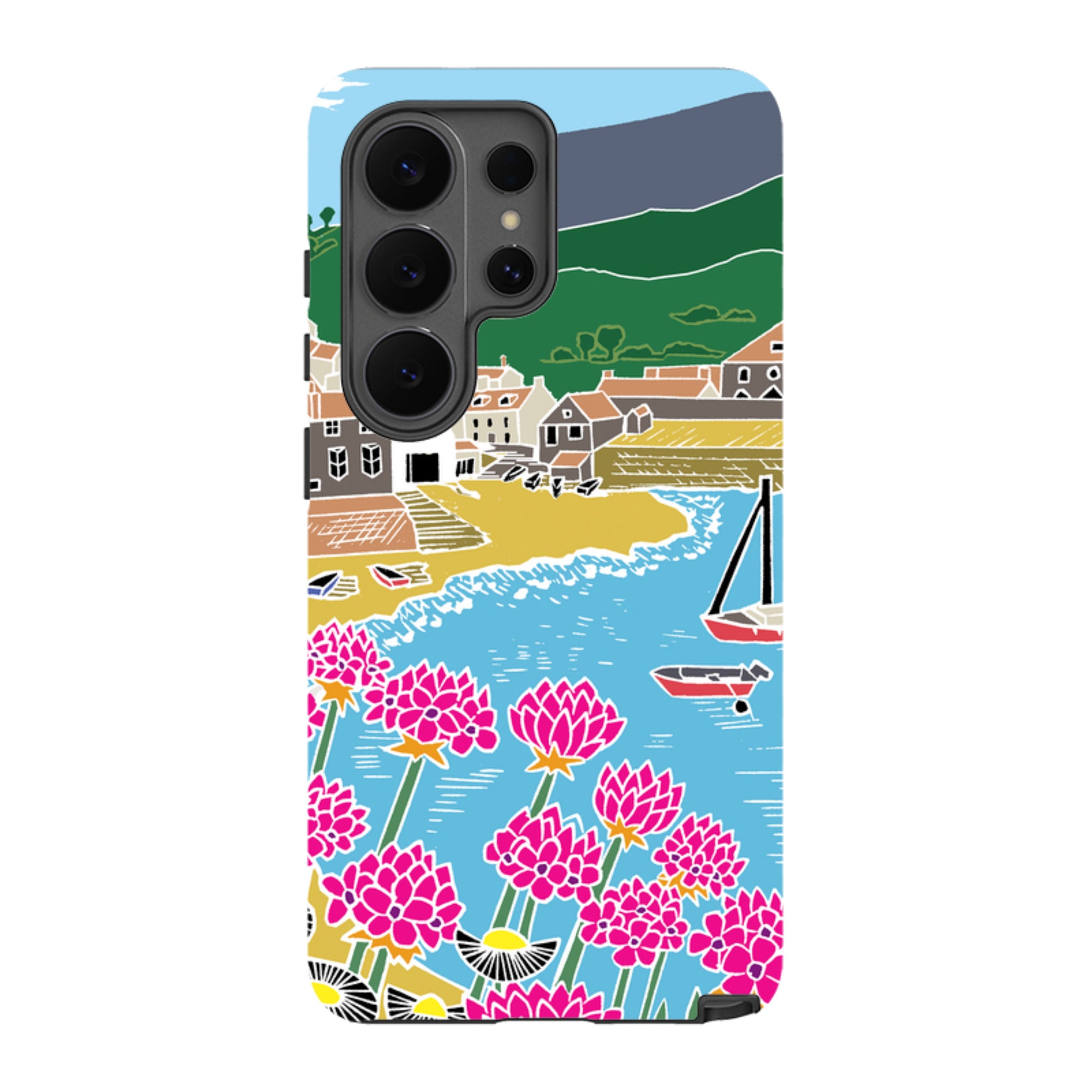 Samsung Tough Case - Quaint Harbour By Kate Heiss