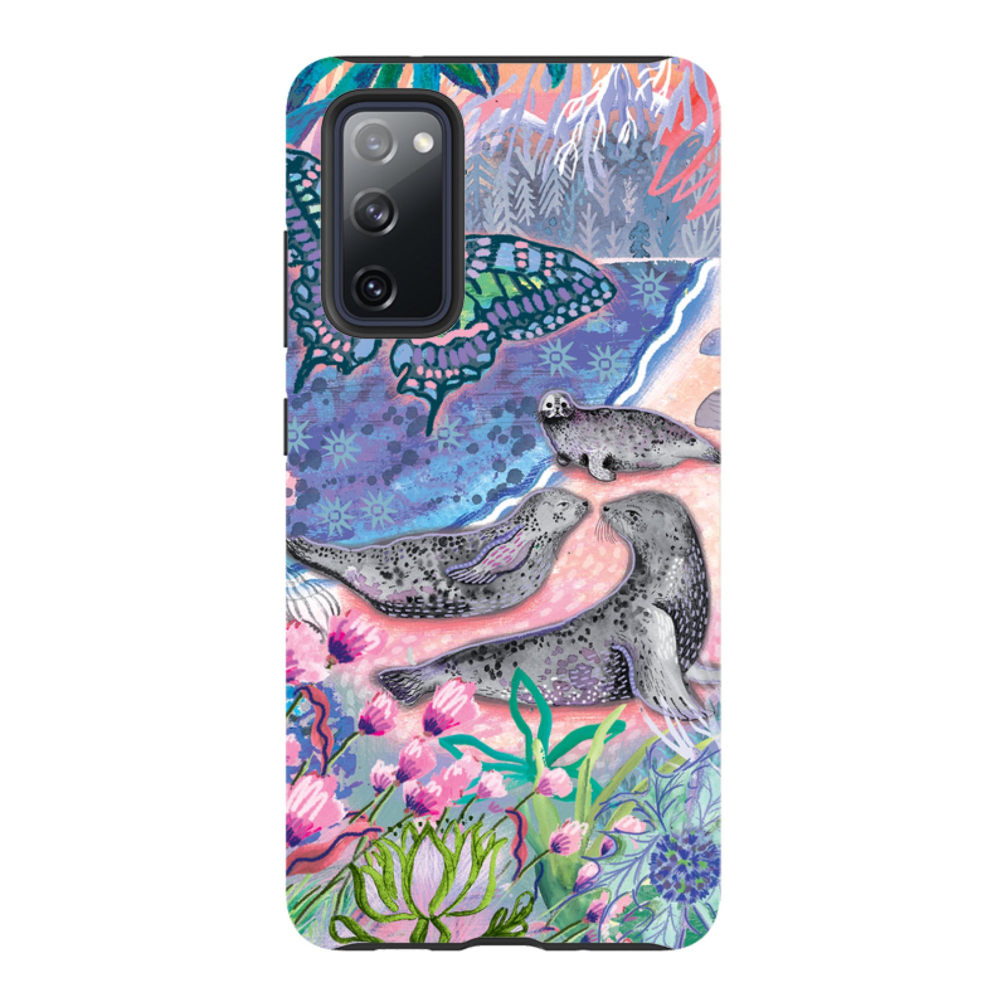 Samsung Tough  Case - Scenic Seals Of Norfolk By Emma Frances Grant